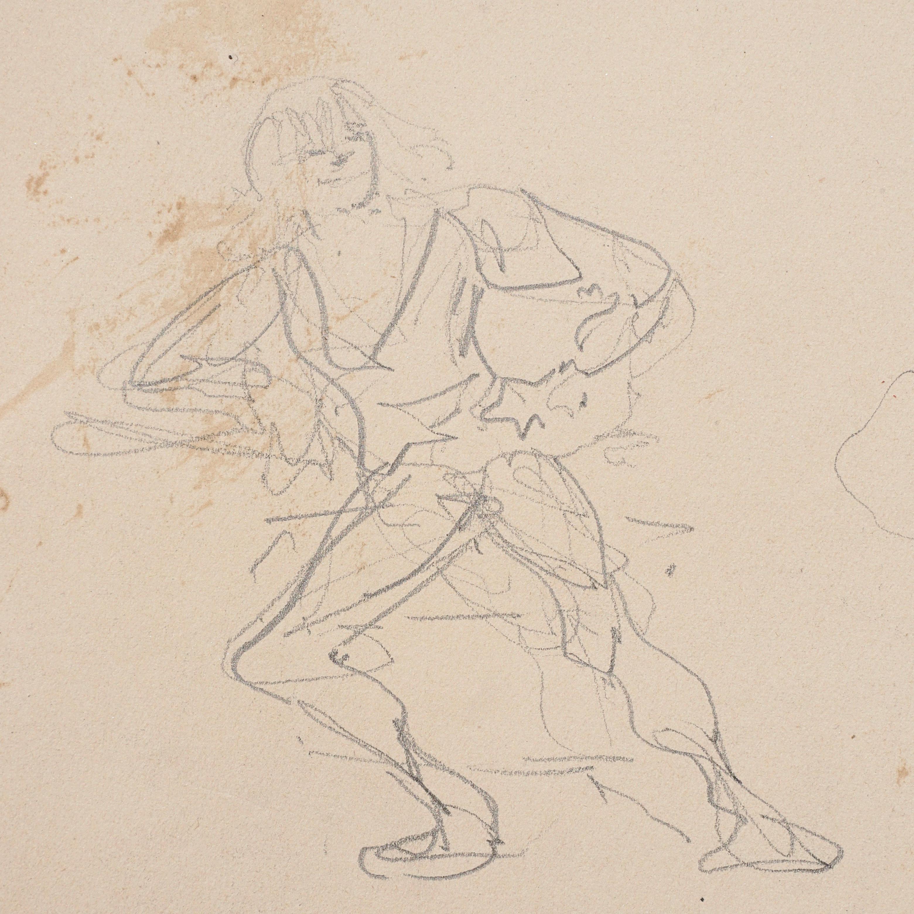 French Henri De Toulouse Lautrec pencil Drawings Catalogued