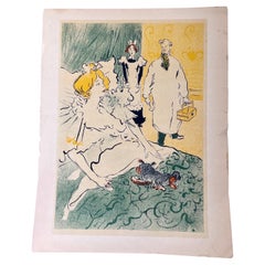 Henri de Toulouse-Lautrecs L'Artisan Moderne, Vintage-Druck
