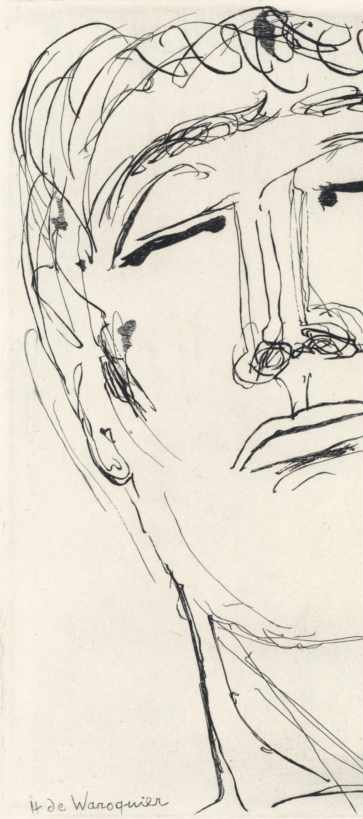 Composition, Alternance, Henri de Waroquier For Sale 2