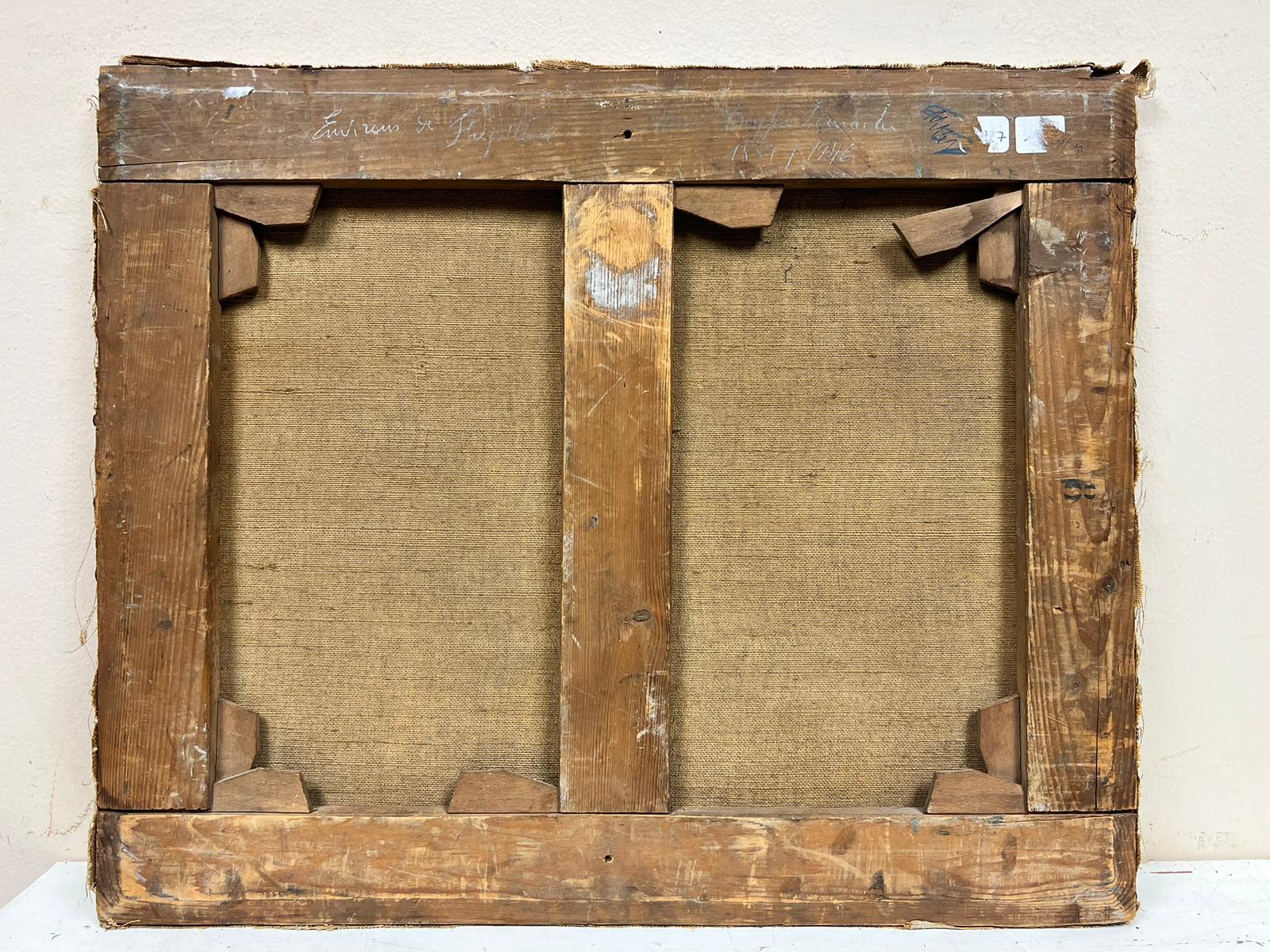Espléndido Óleo Impresionista Francés Antiguo Firmado Artista Francés Mayor Cotizado en venta 5