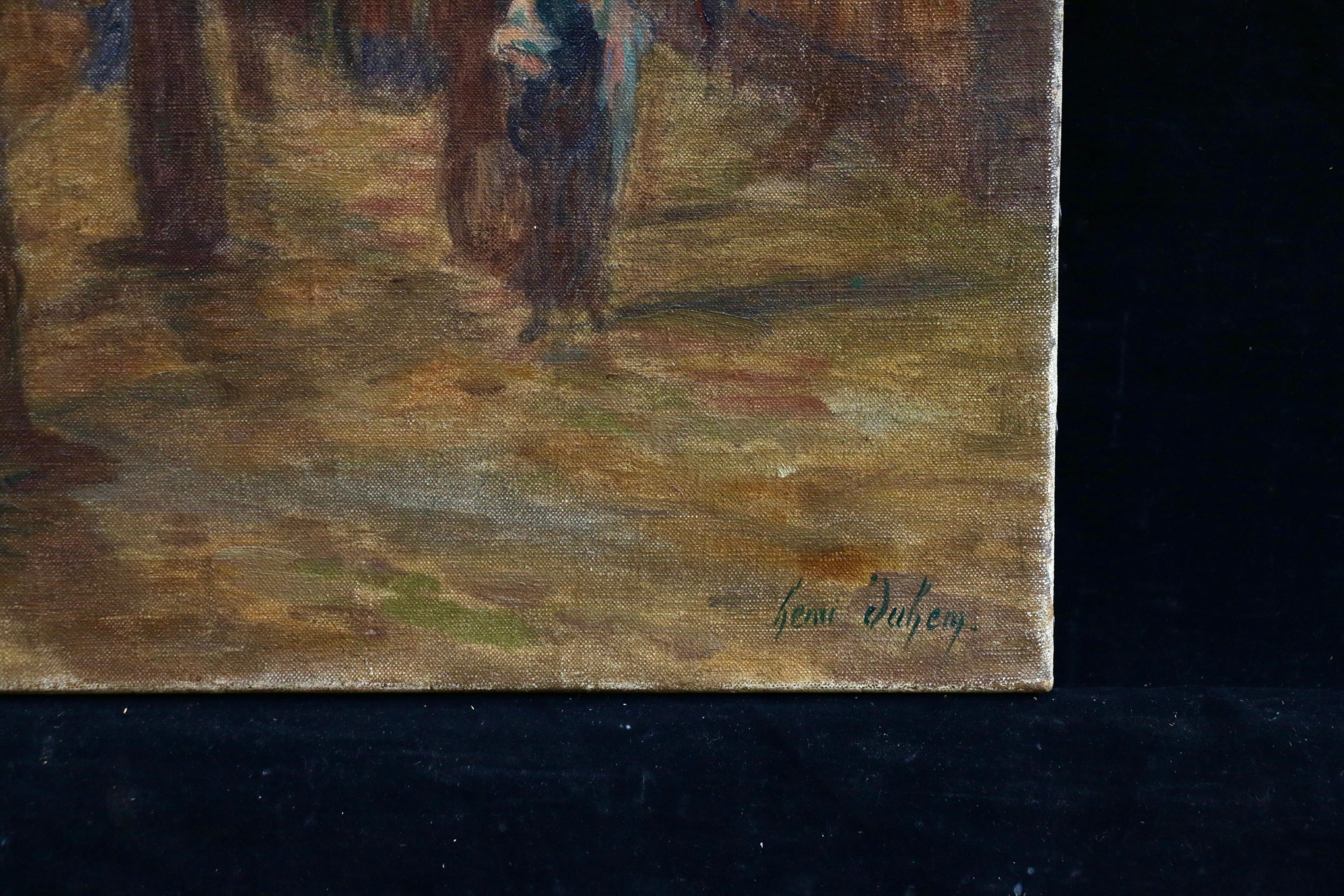 famous paris street scene painting