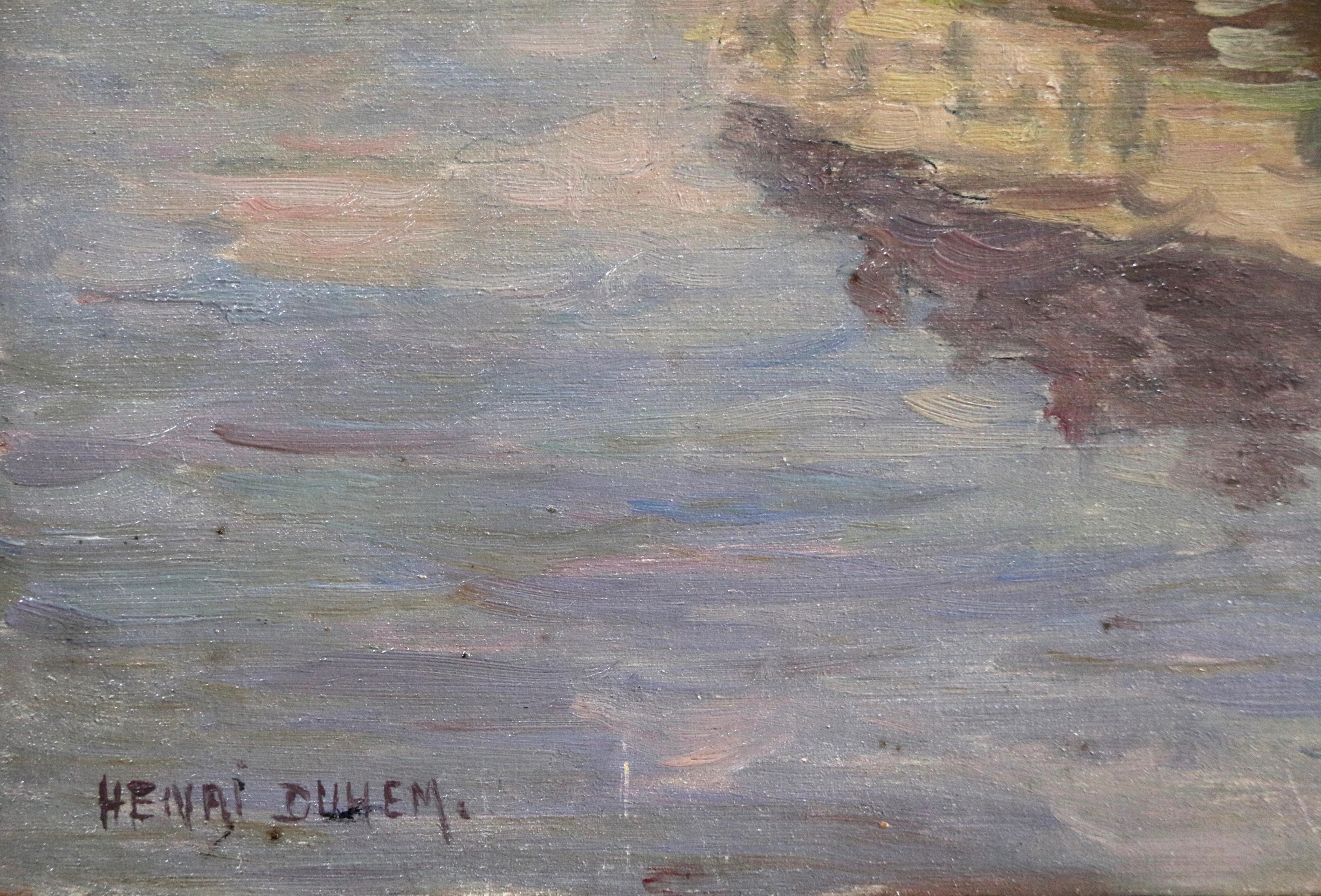 Oil on panel by Henri Duhem. Signed lower left and dated 1904 verso. This painting is not currently framed but a suitable frame can be sourced if required.

Descendant of an old Flemish family, Henri Duhem was born in Douai on April 7, 1860. He