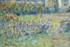 La Maison Blanc - Douai - Henri Duhem 19th Century French Impressionist