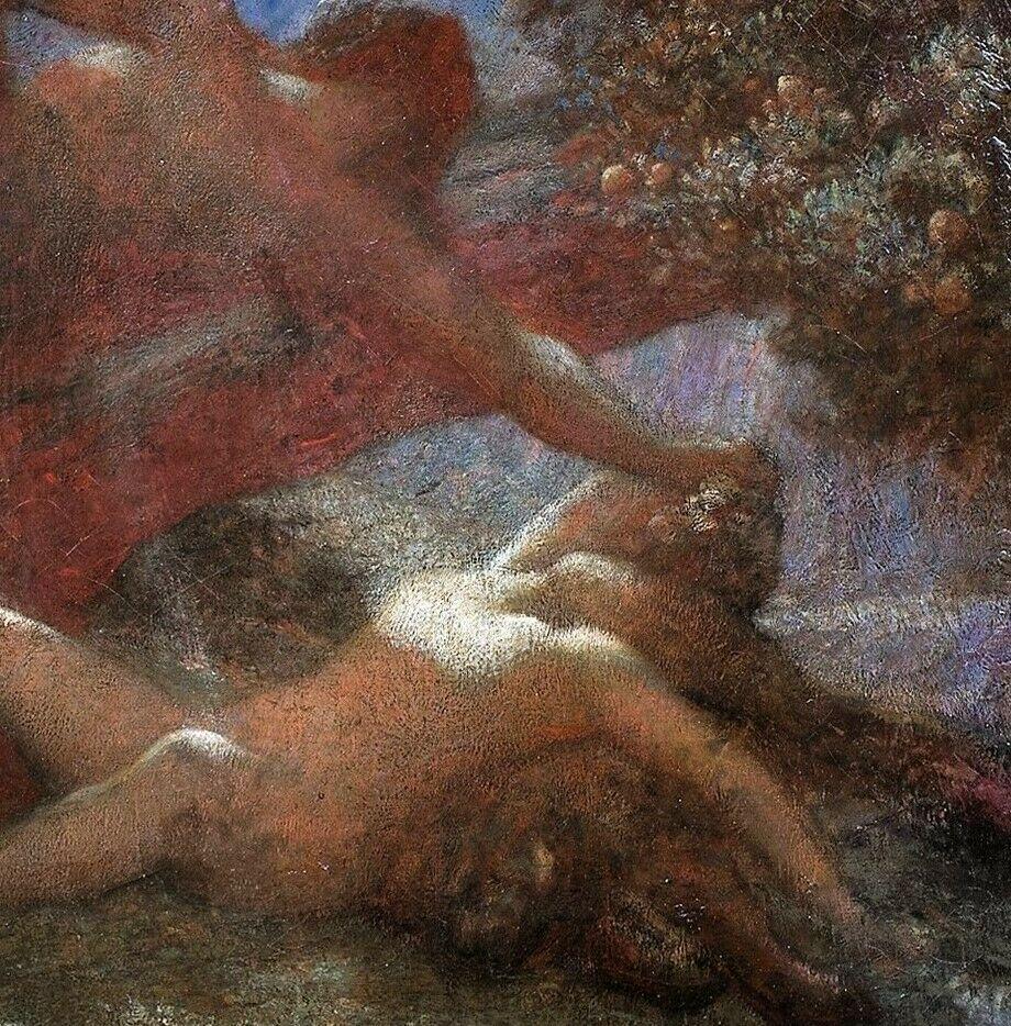 Daphné et Apollo - Henri FANTIN-LATOUR (1836-1904) - Painting de Henri Fantin-Latour