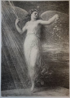 Immortality - Original lithograph (1897/98)