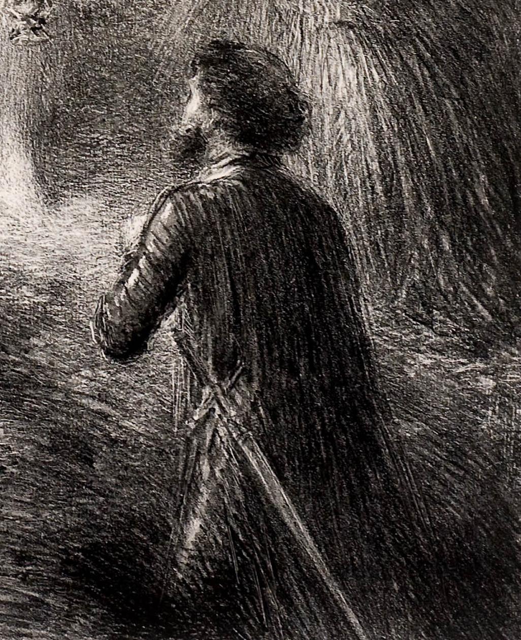 Prelude de Lohengrin (2e planche)     (L'apparence du Saint Graal) - Romantique Print par Henri Fantin-Latour