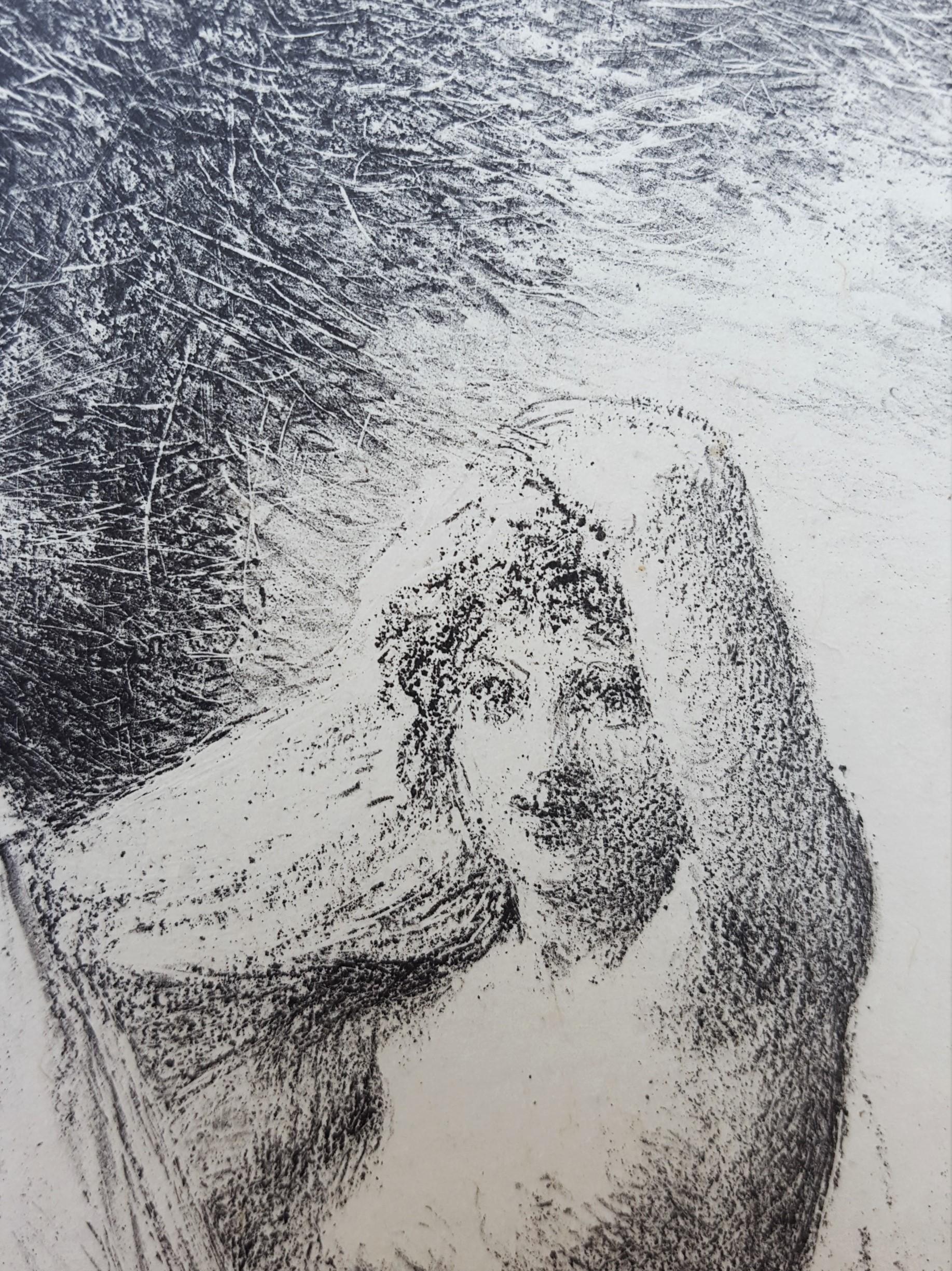 Vérité /// French Modern Impressionist Art Lithograph Nude Figurative en vente 5