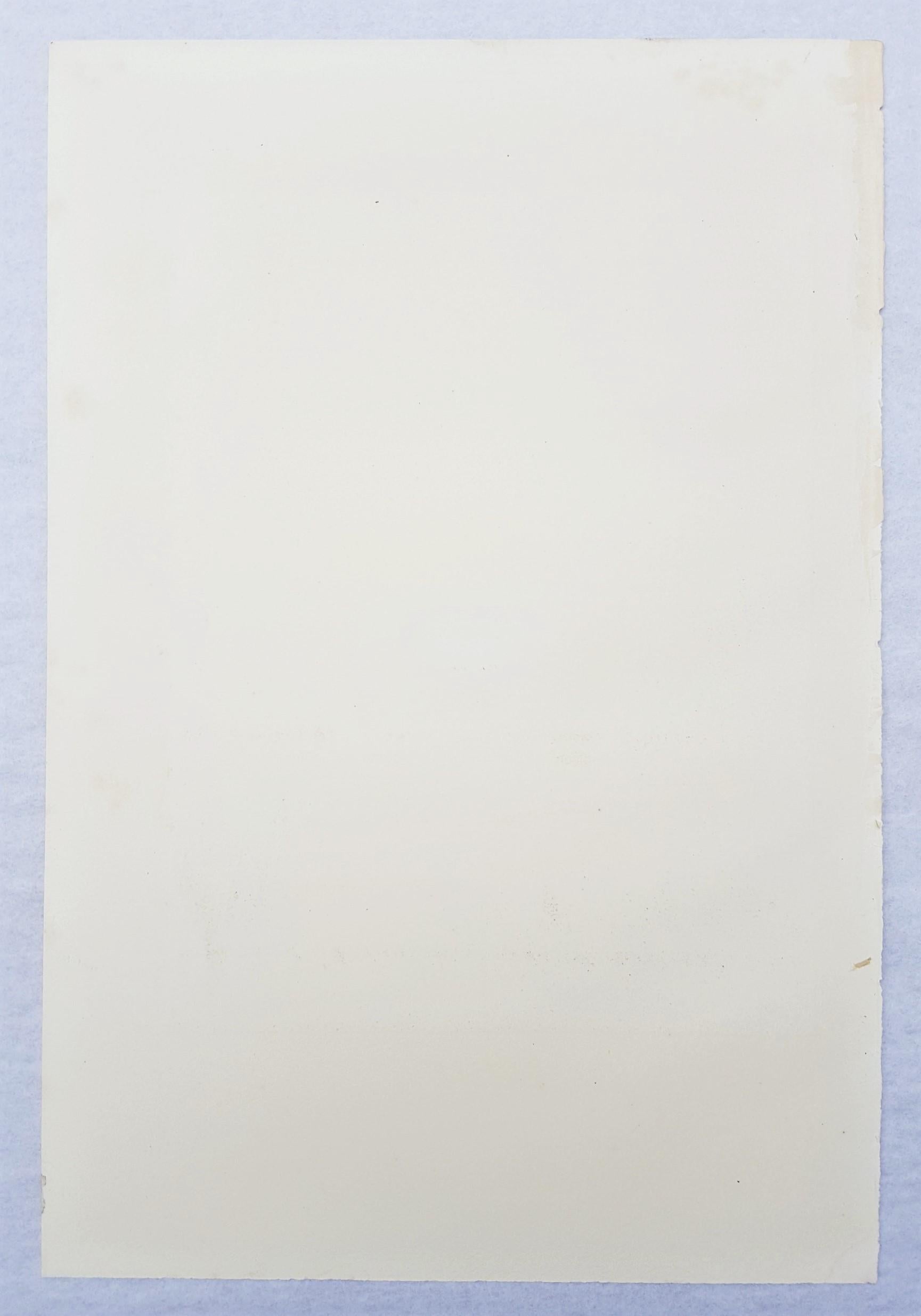 Vision /// Französische romantische klassische figurative Dame, Frau, Soldat, Engel Litho, Französisch im Angebot 7