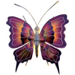 Henri Fernandez Butterfly Sconce