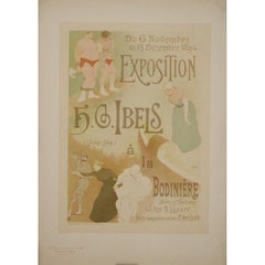 Original lithograph by Henri-Gabriel Ibels - Les Maîtres de l’Affiche Plate 138