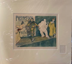 "Pierrefort" color lithograph from "Les Maite de L'Affiche" series