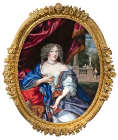 Portrait of marquise de Montespan, Louis XIV's lover, French, 17th century