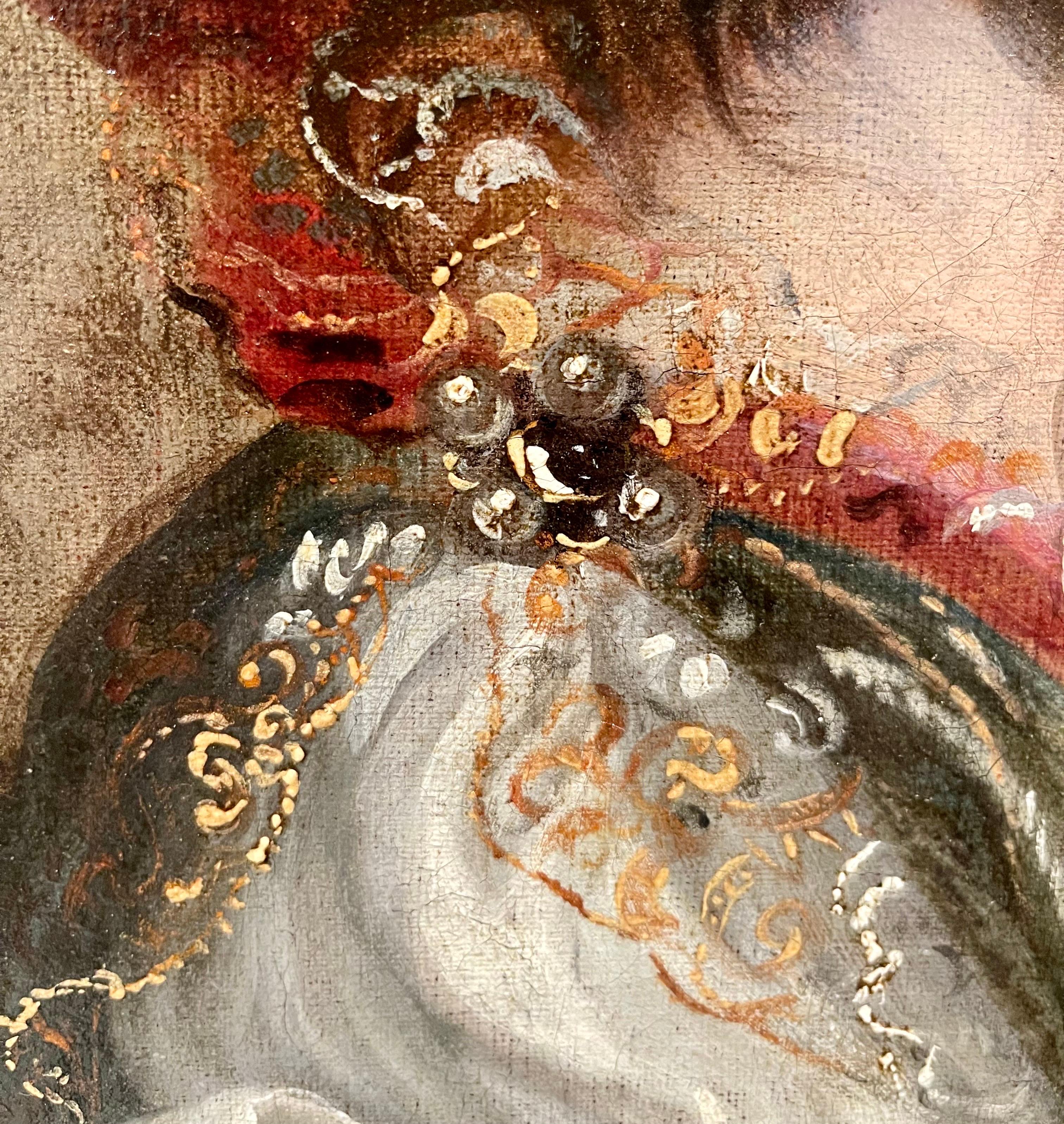 Französisches Porträt von Louise de Kerouaille, Herzogin von Portsmouth, 17. Jahrhundert 

Henri Gascard (Paris 1635 - Rom 1701) (Gascar oder Gascars) war ein berühmter französischer Porträtist und der Sohn des Malers und Bildhauers Pierre Gascard.