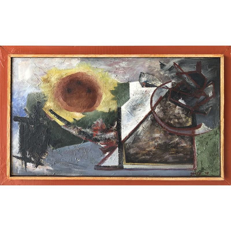 Henri Goetz Abstract Painting – Abstrakte Komposition