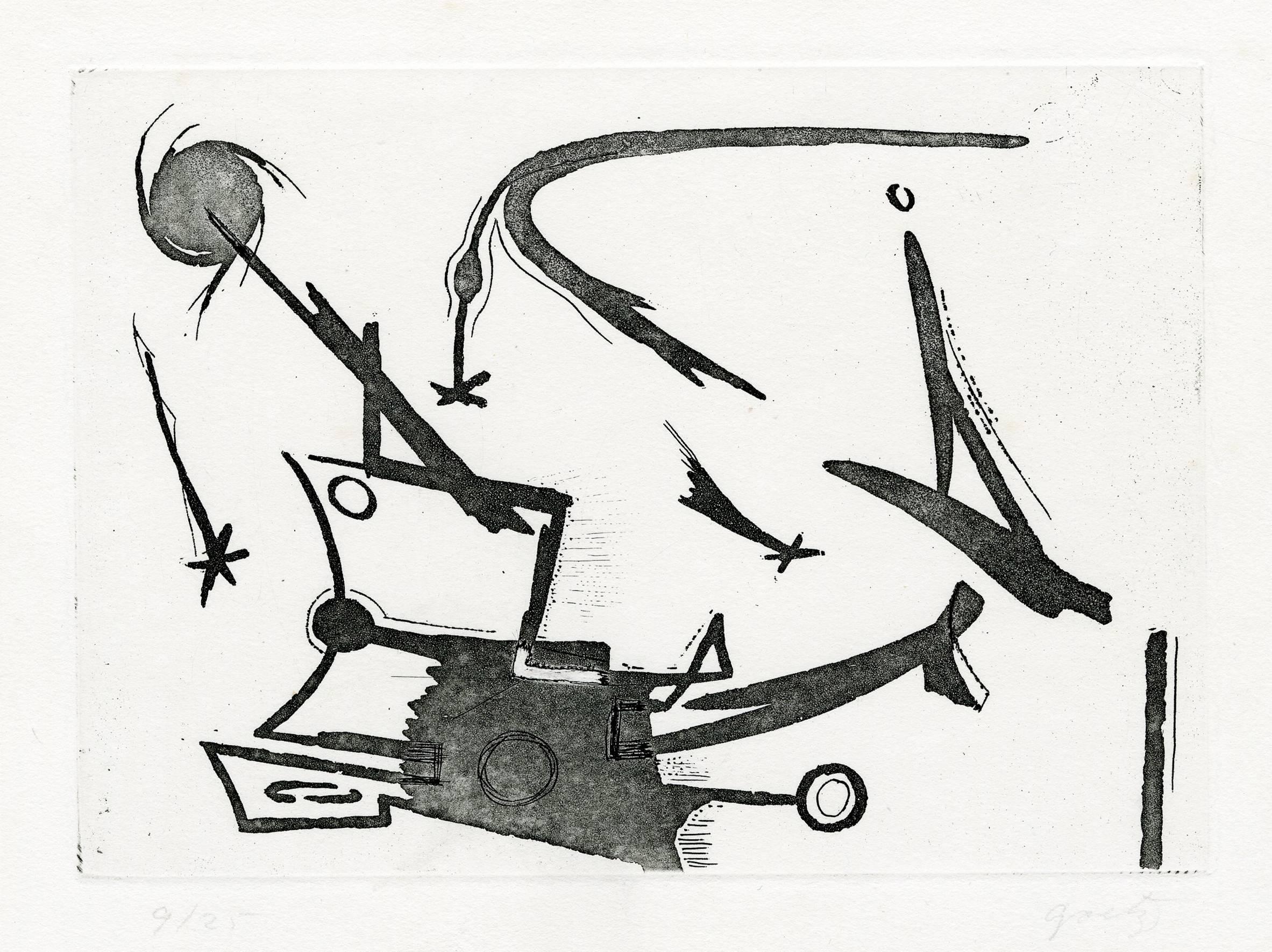 Senza titolo - Print di Henri Goetz