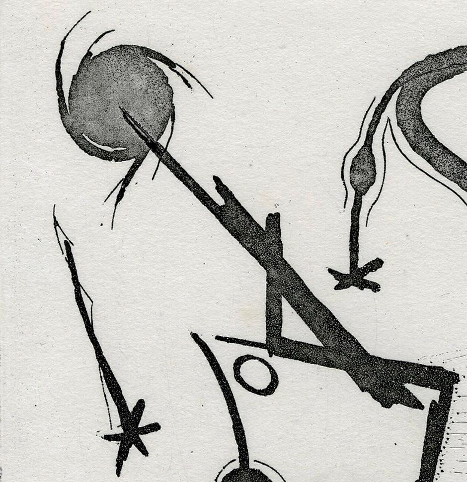 Senza titolo - Print Espressionismo astratto di Henri Goetz