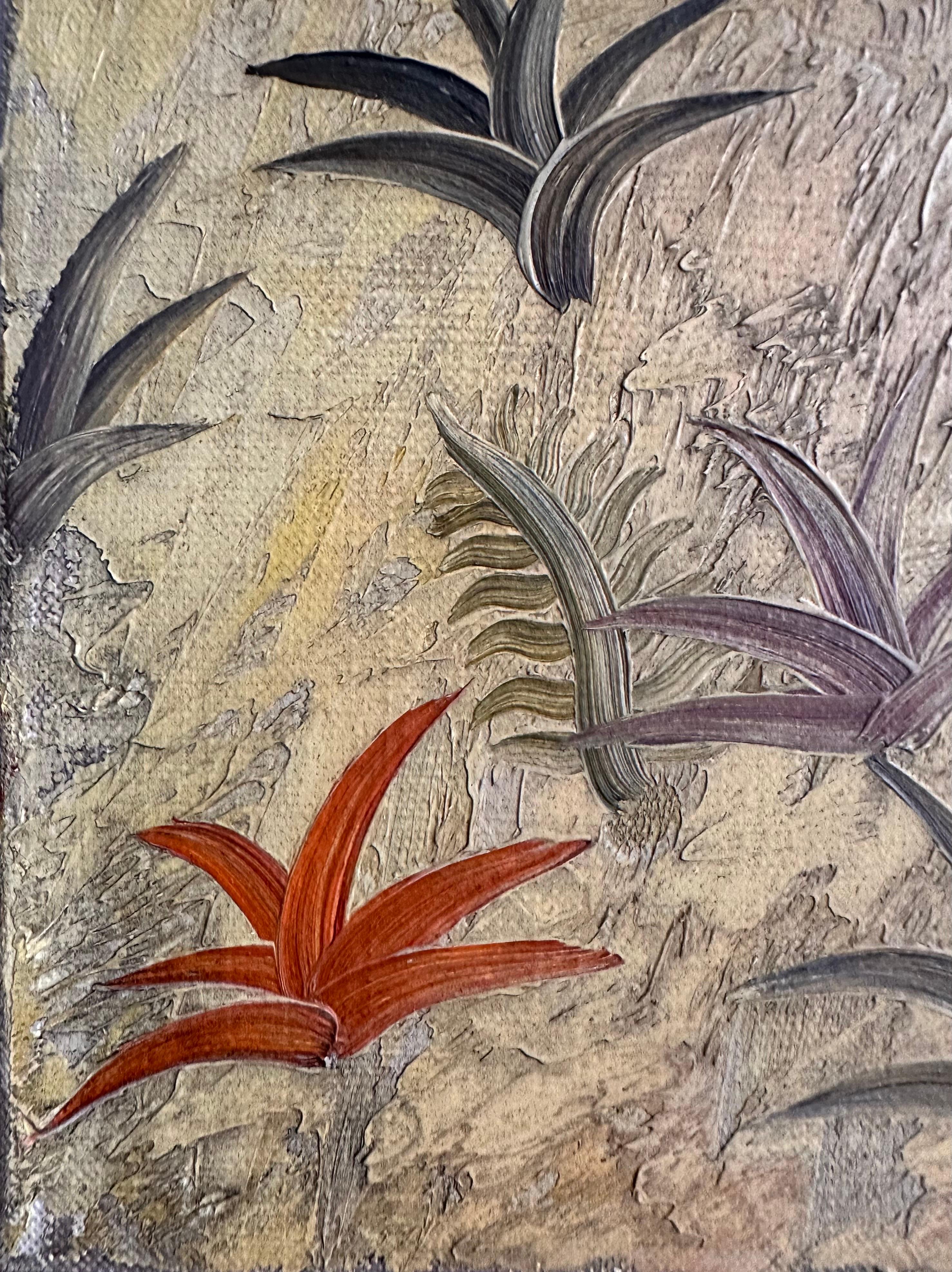 Tela Henri HENRY MAÏK 1966, Pittore francese, Olio su tela, 