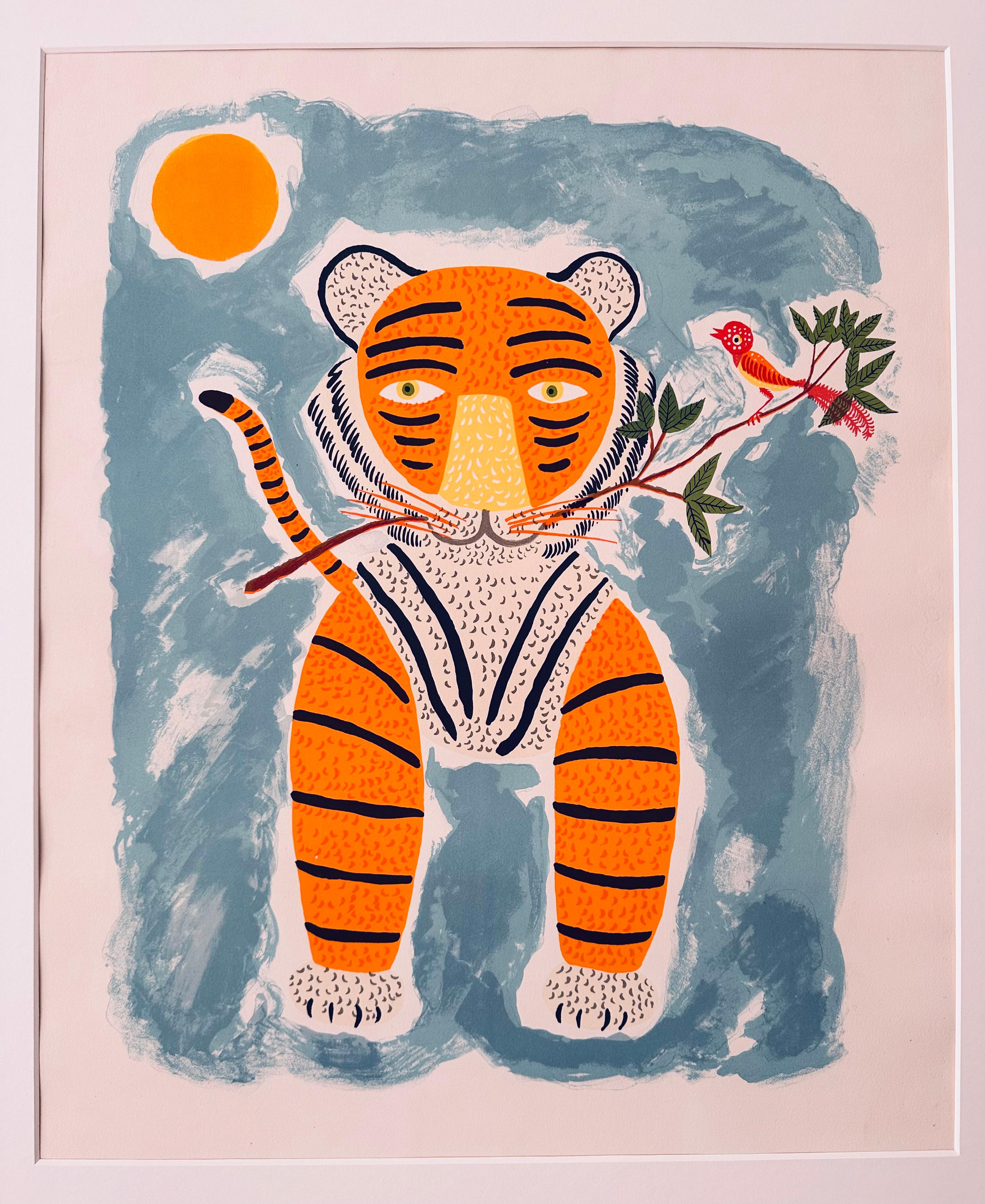 Henri Hecht MAÏK (1922-1993) Pittore francese
Litografia 