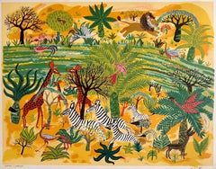 Henri Hecht MAÏK, Lithograph, Rare Signed Artist’s Proof from early 70s