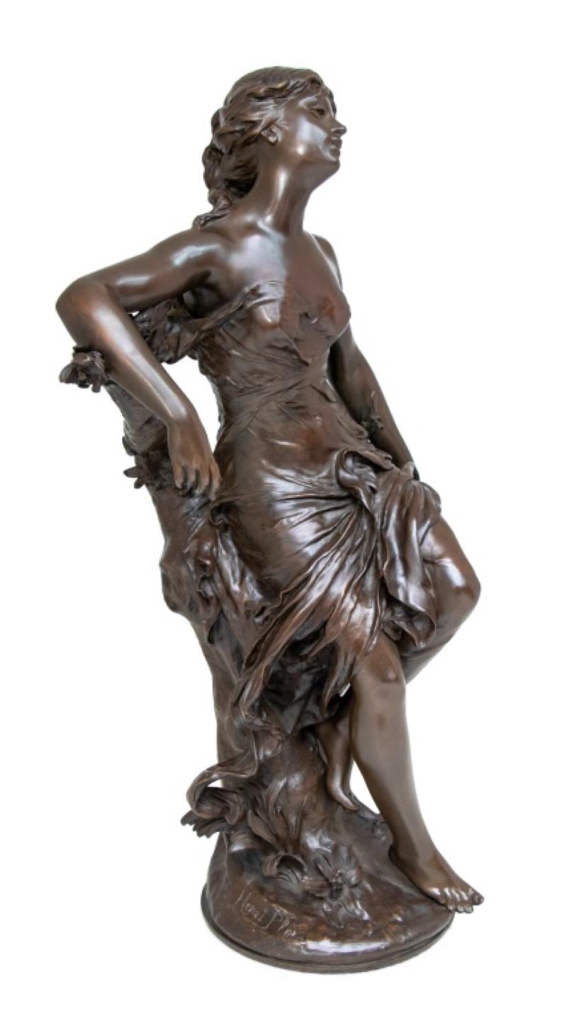 Escultura de bronce de Henri Honoré Plé, finales del siglo XIX en venta 1