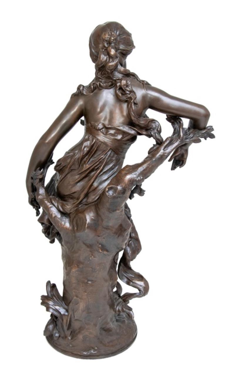 Escultura de bronce de Henri Honoré Plé, finales del siglo XIX en venta 2