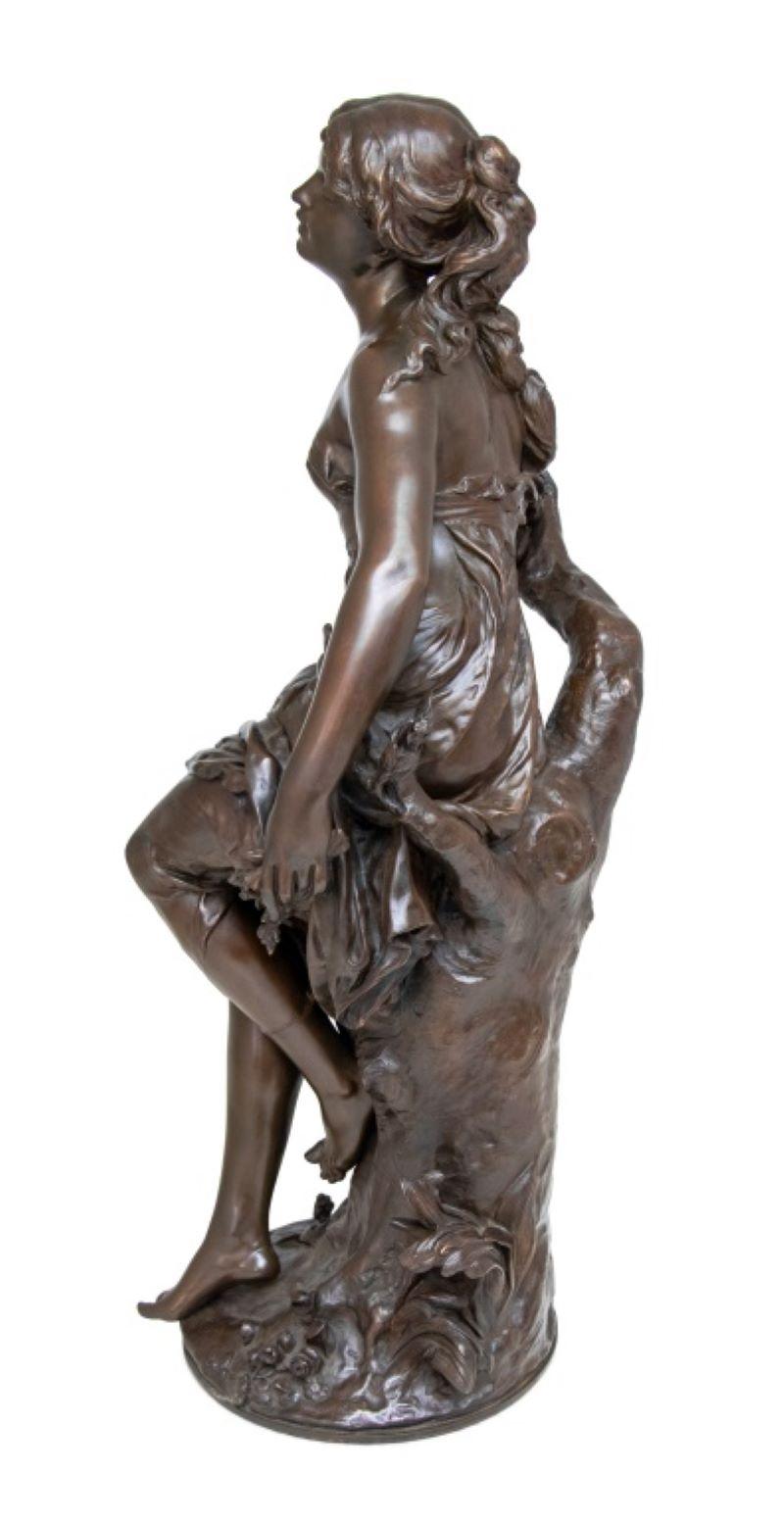 Escultura de bronce de Henri Honoré Plé, finales del siglo XIX en venta 7