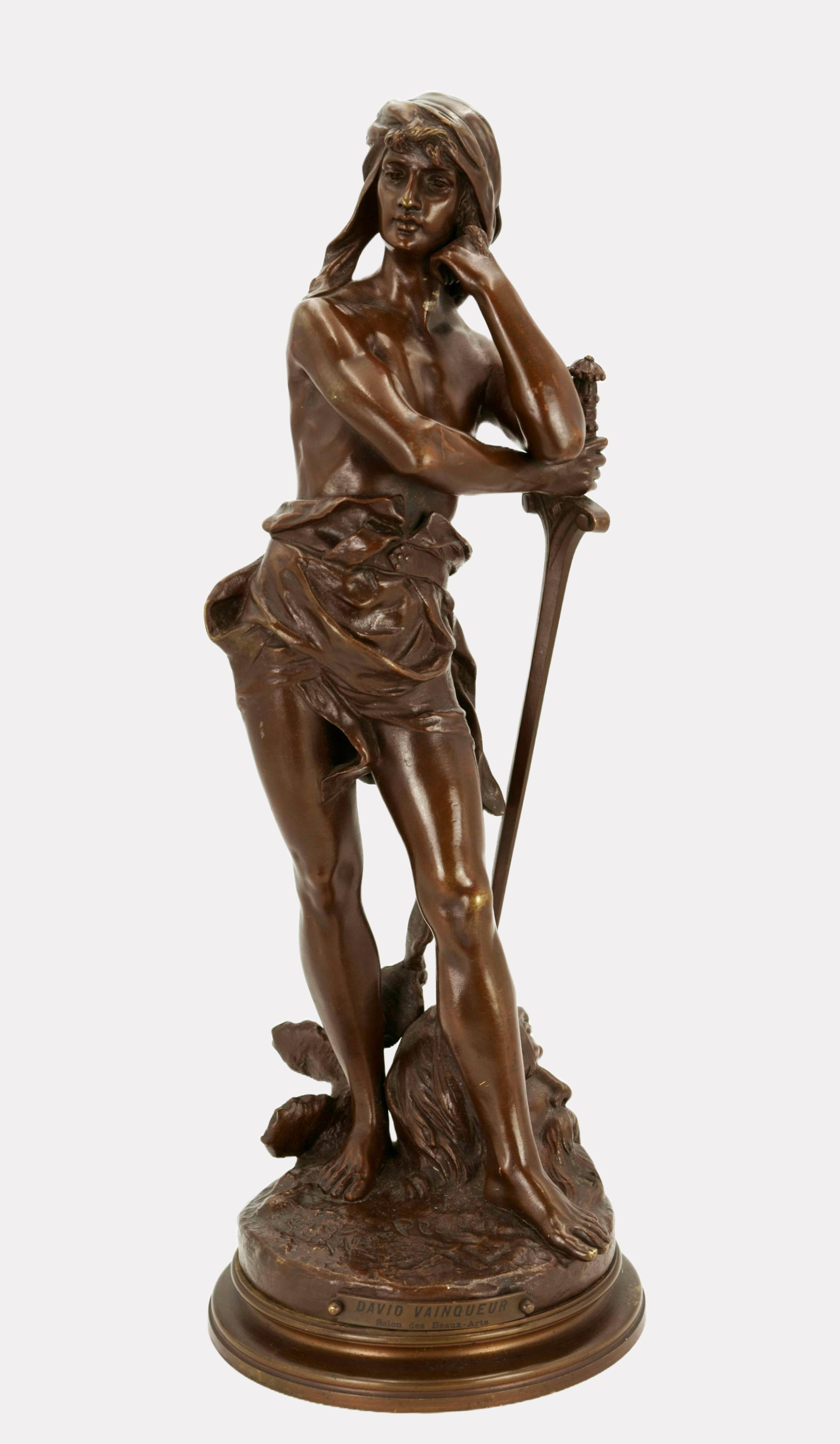 The Victorious David / - The melancholy of the radiant hero -
