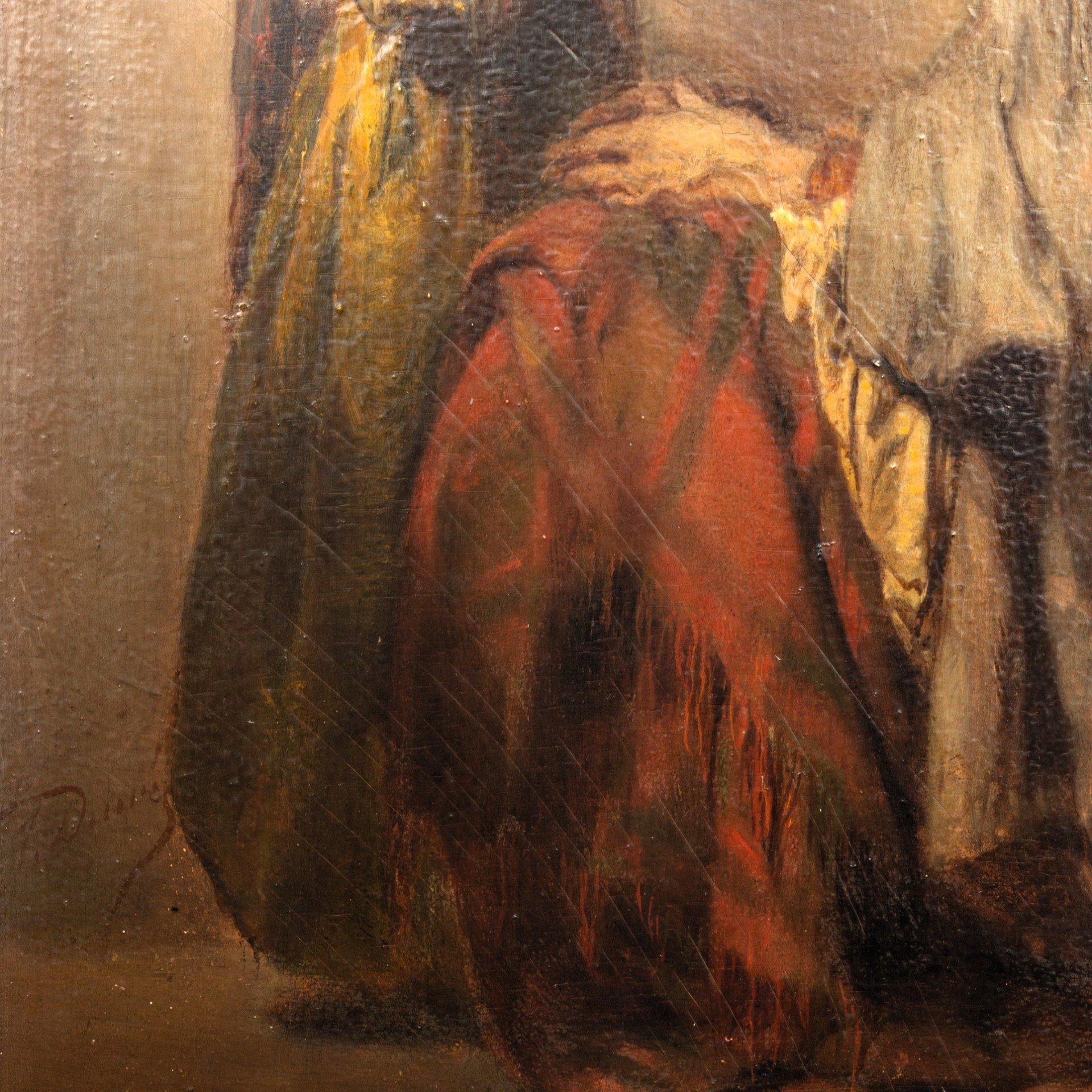 Sola en el mundo

Firma a la izquierda
Presentado en un marco de época
Procedencia: Vendido en París el 6 de febrero de 1895, en Drouot, por 140 francos oro (Bénézit)

Biografía Henri-Joseph Duwez (También Duwée Henri-Joseph)

Aparte de sus fechas