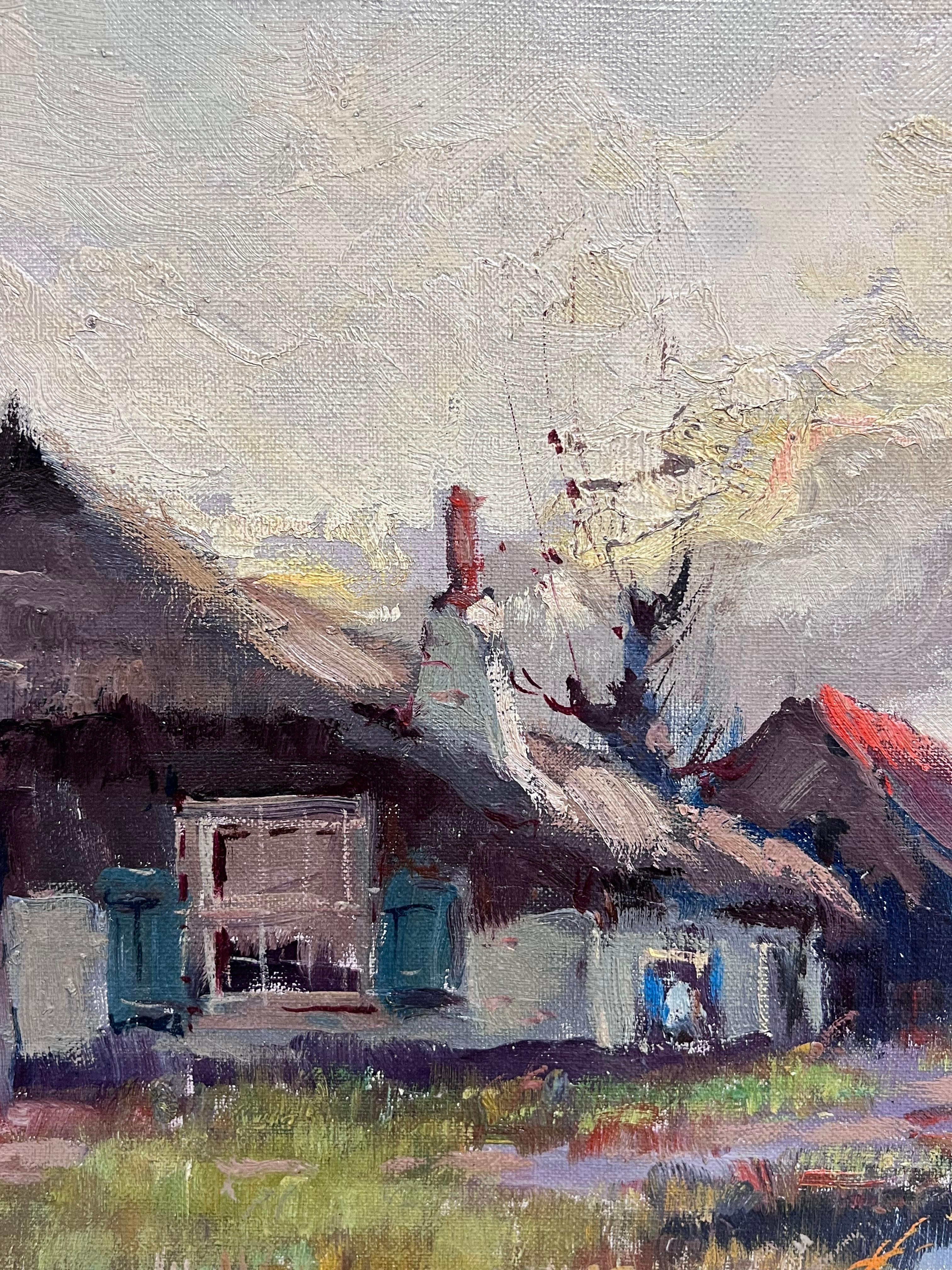 Il Cottage Riverside
di Henri Joseph Pauwels (Belgio, 1903-1983)
dipinto a olio su tela firmato, incorniciato
incorniciato: 33 x 45 pollici
tela: 26,5 x 29 pollici
Provenienza: Collezione privata, Francia
Condizioni: ottime condizioni 

Henri Joseph