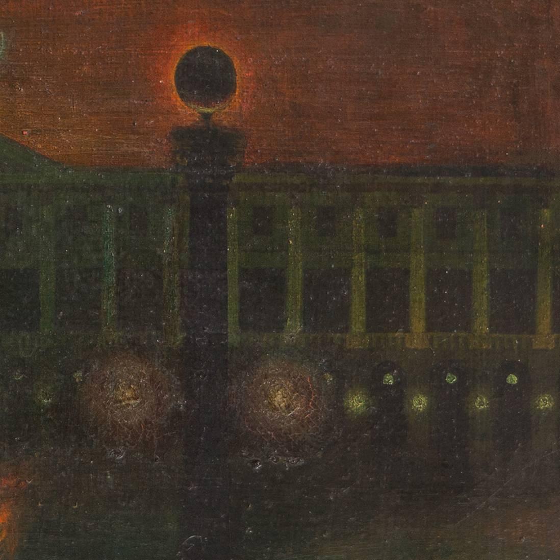 'Place de la Concorde', Paris, California, Surrealist, Neo-classical Symbolism For Sale 8