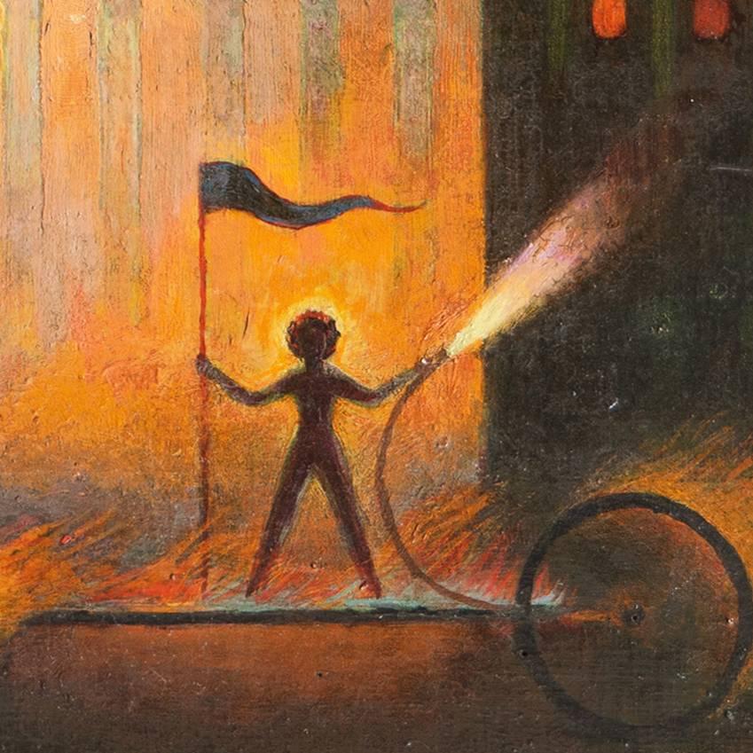 'Place de la Concorde', Paris, California, Surrealist, Neo-classical Symbolism For Sale 2