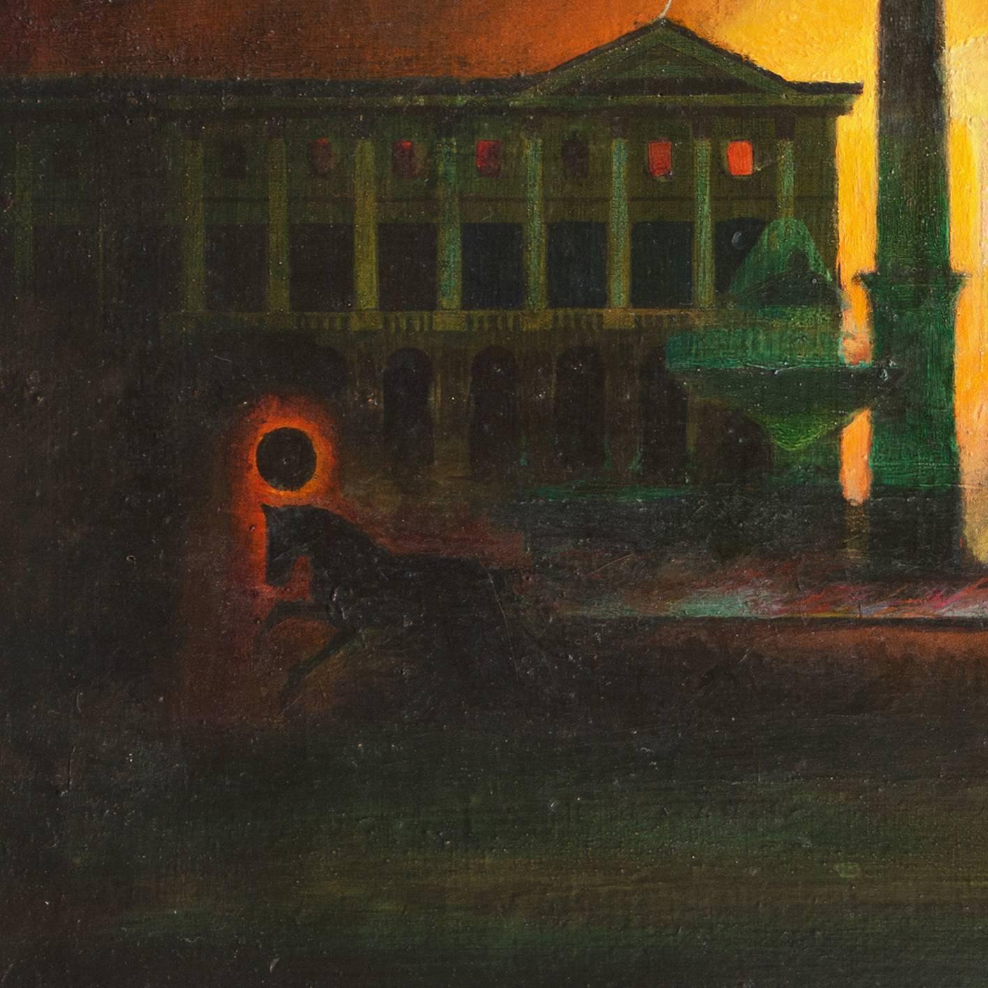 'Place de la Concorde', Paris, California, Surrealist, Neo-classical Symbolism For Sale 4