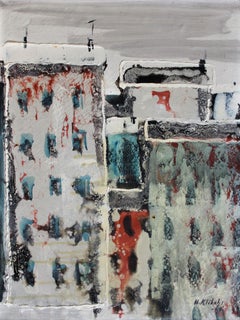 Città. 1969. Olio su tela. 50x38 cm