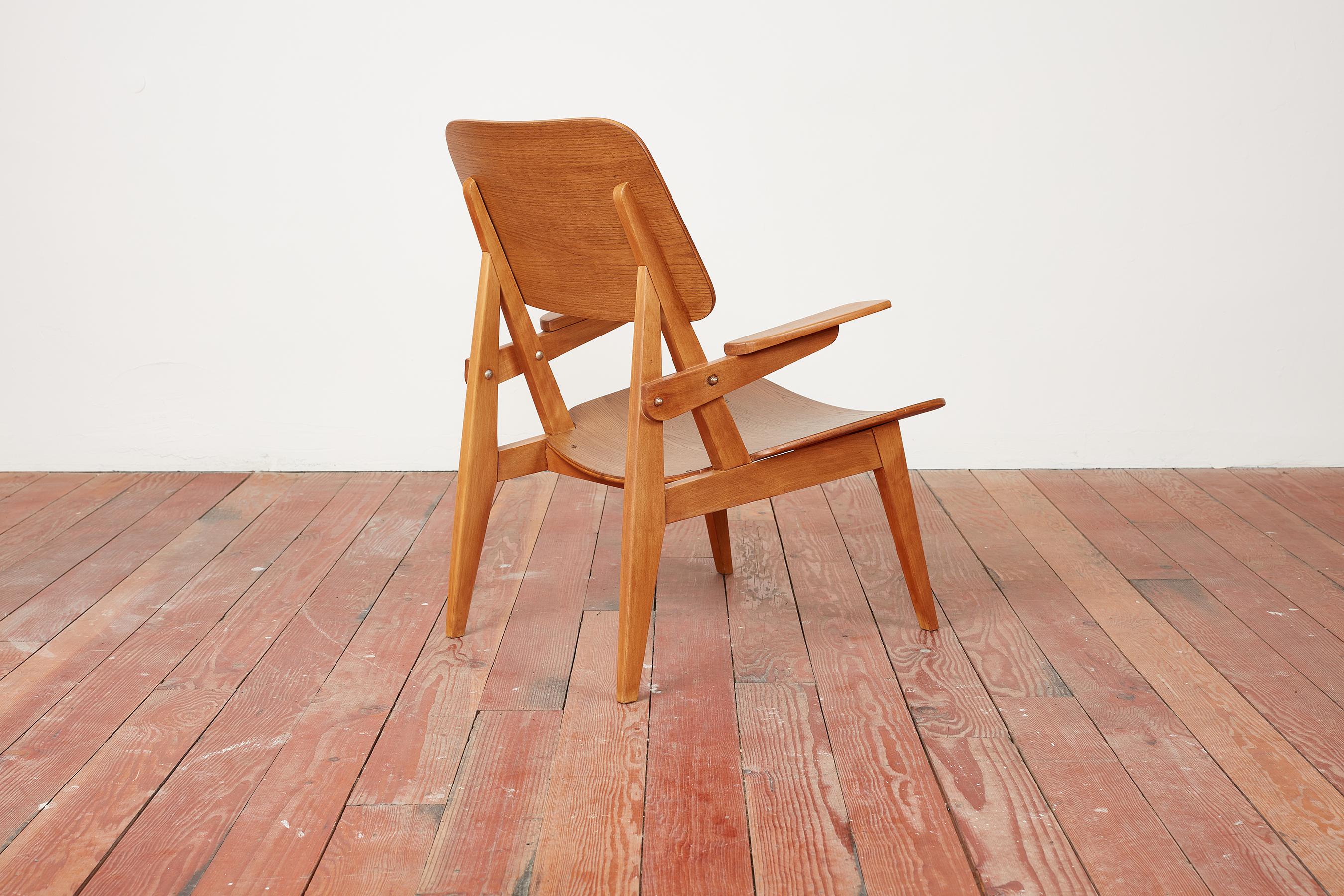 HENRI LANCEL Chairs - Cité University D' Antony In Good Condition For Sale In Beverly Hills, CA