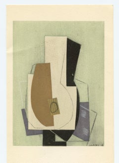 (después de) Henri Laurens "La mandoline" pochoir