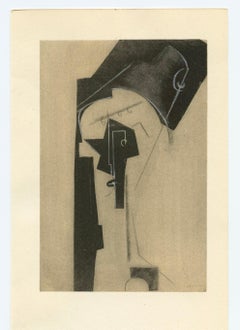 (nach) Henri Laurens "Portrait de Josette Gris" Pochoir