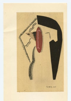 (after) Henri Laurens "Tête de femme" pochoir