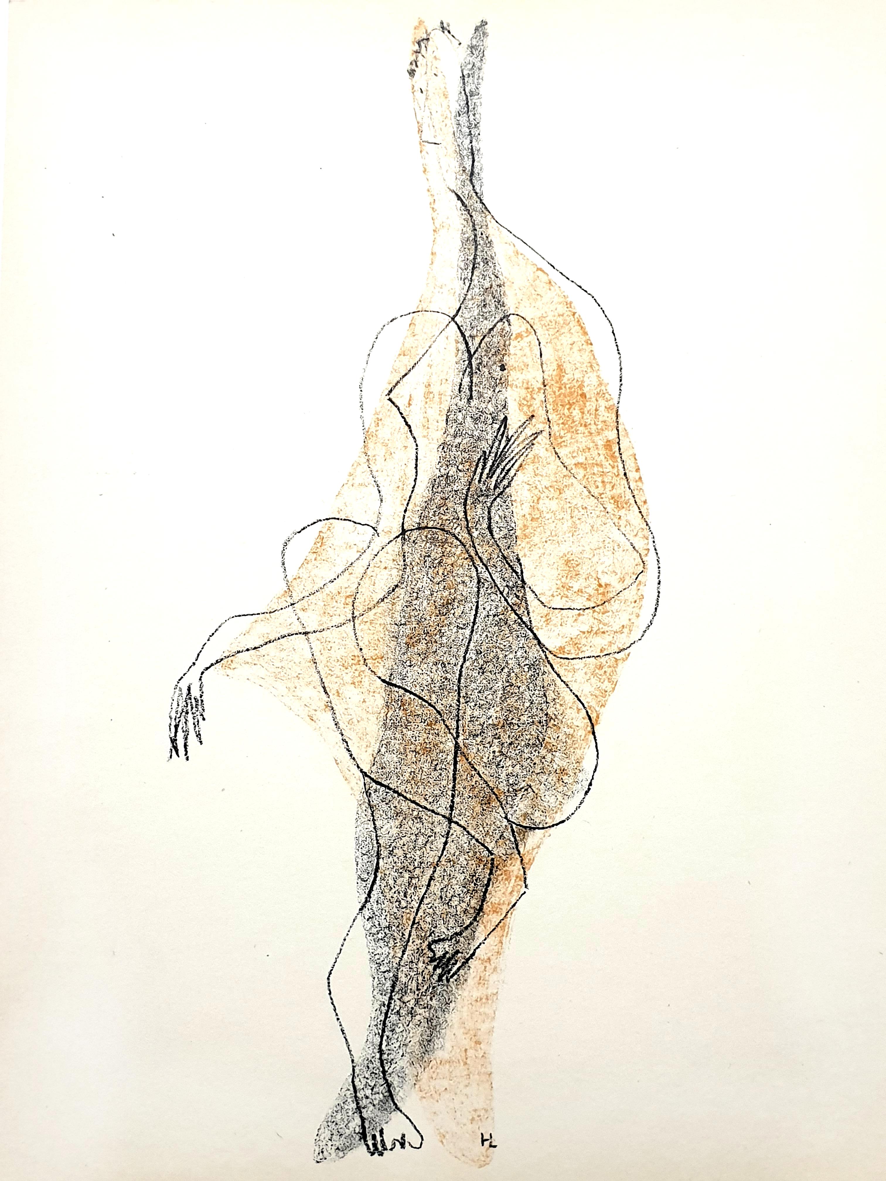 Henri Laurens - Personaggio - Litografia originale