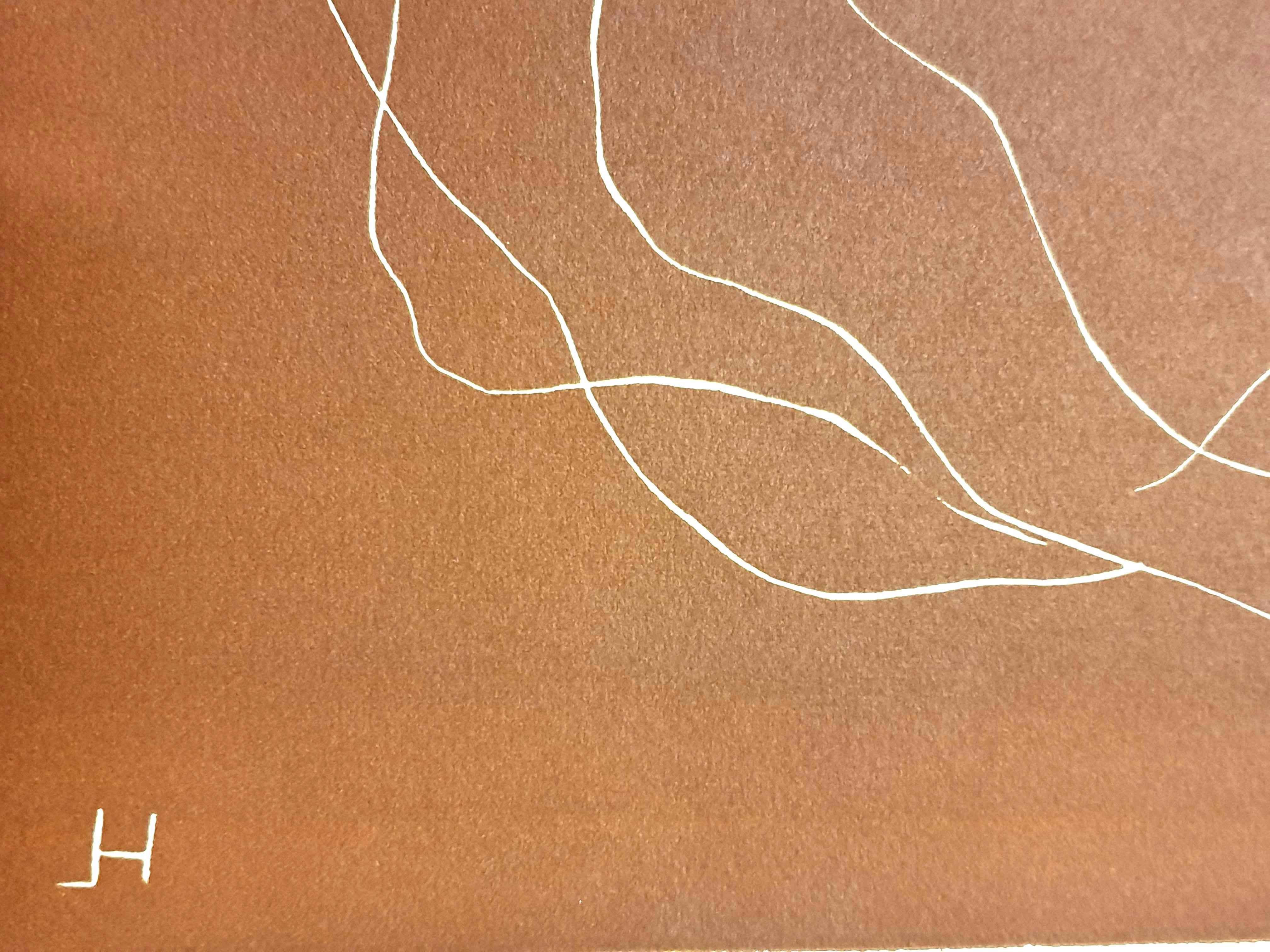 linoleum etching