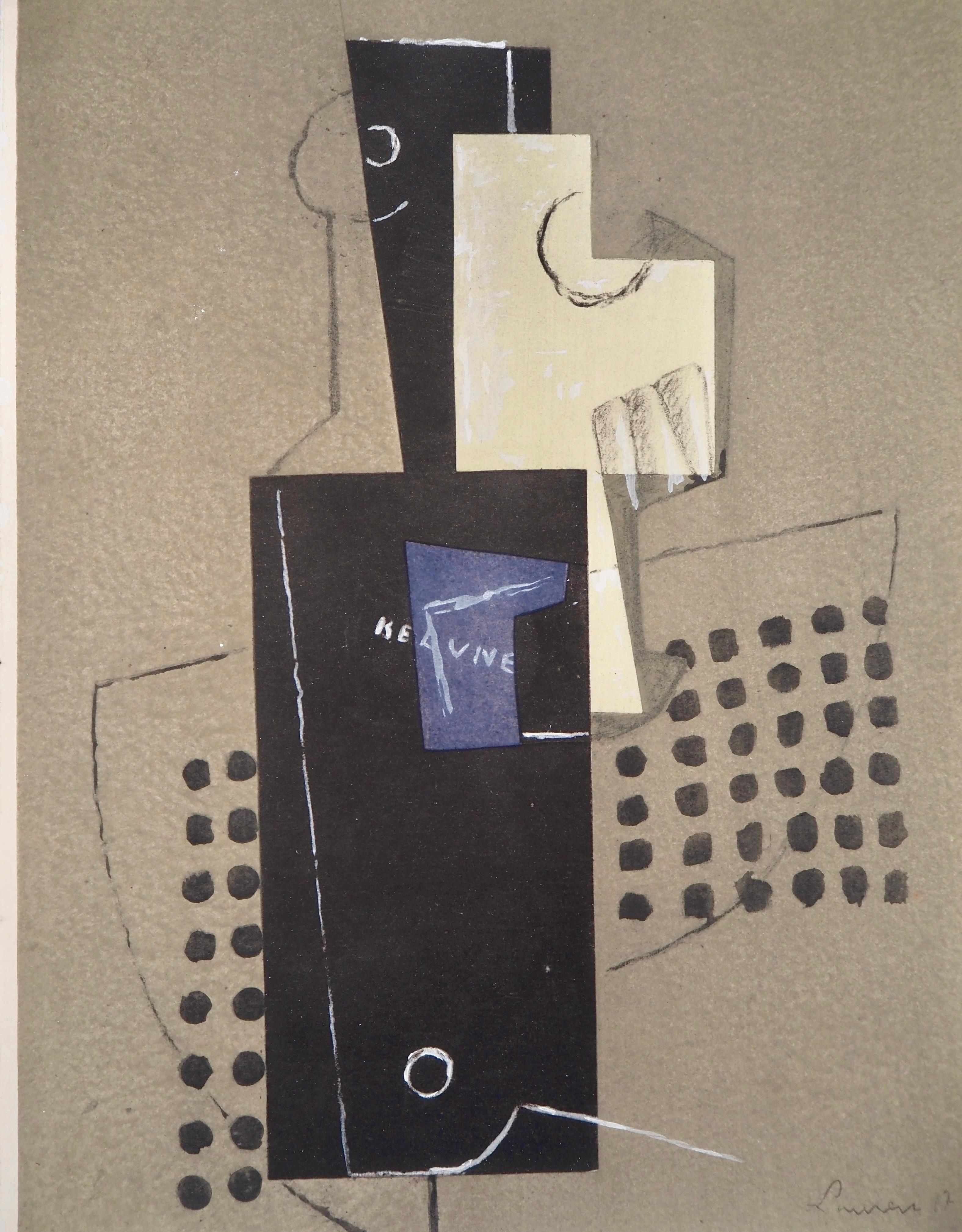 Lithograph, stencil on vélin paper. Paper Size: 12.4 x 9.65 inches. Inscription: Signed in the plate and unnumbered, as issued. Notes: From the album, XXe siècle, Nouvelle série N° 6 (double) Janvier 1956, Cahiers d'Art publiés sous la direction de