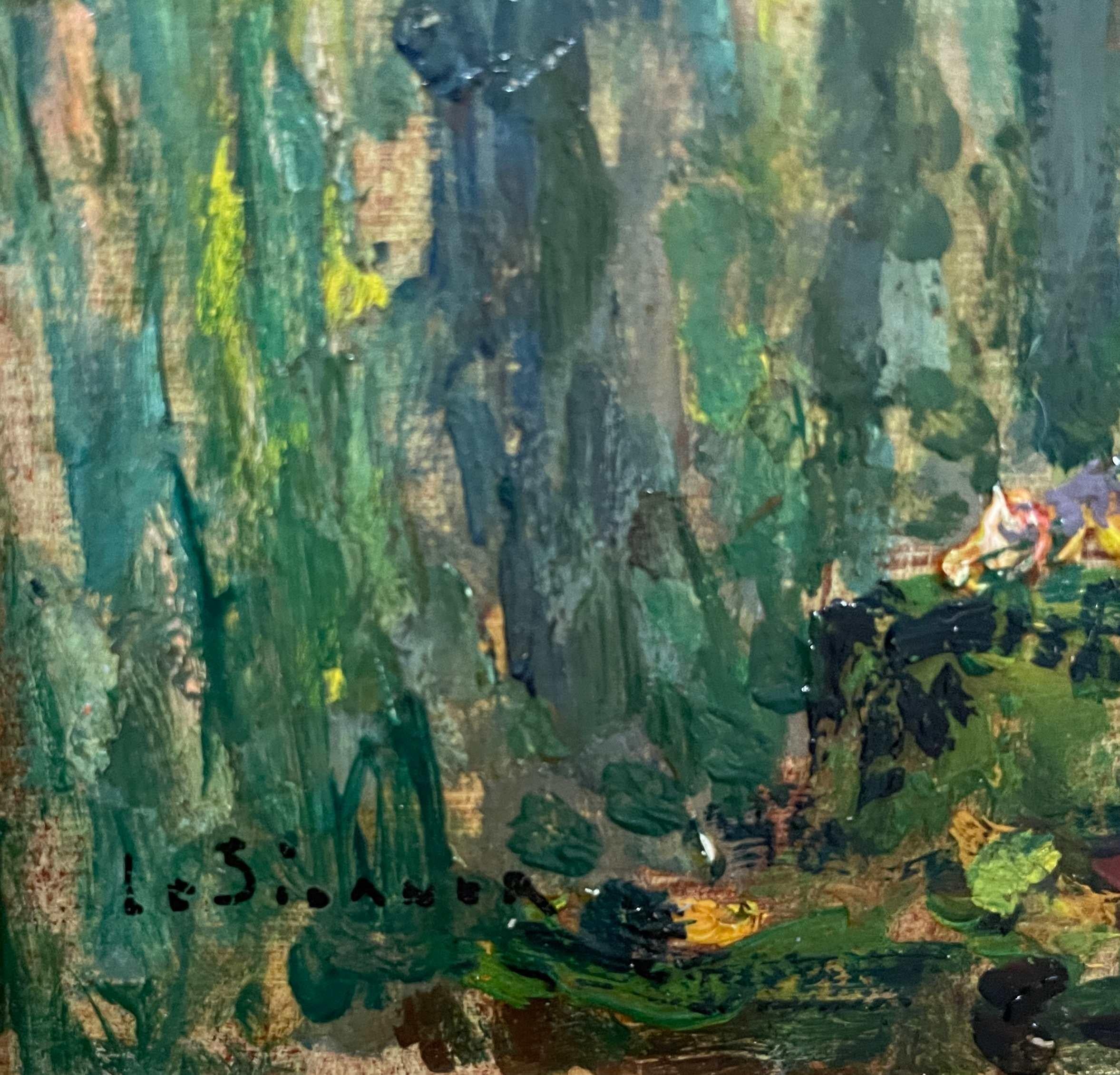 Ein Gemälde von Versailles des bedeutenden postimpressionistischen Malers Henri Le Sidaner mit dem Titel 