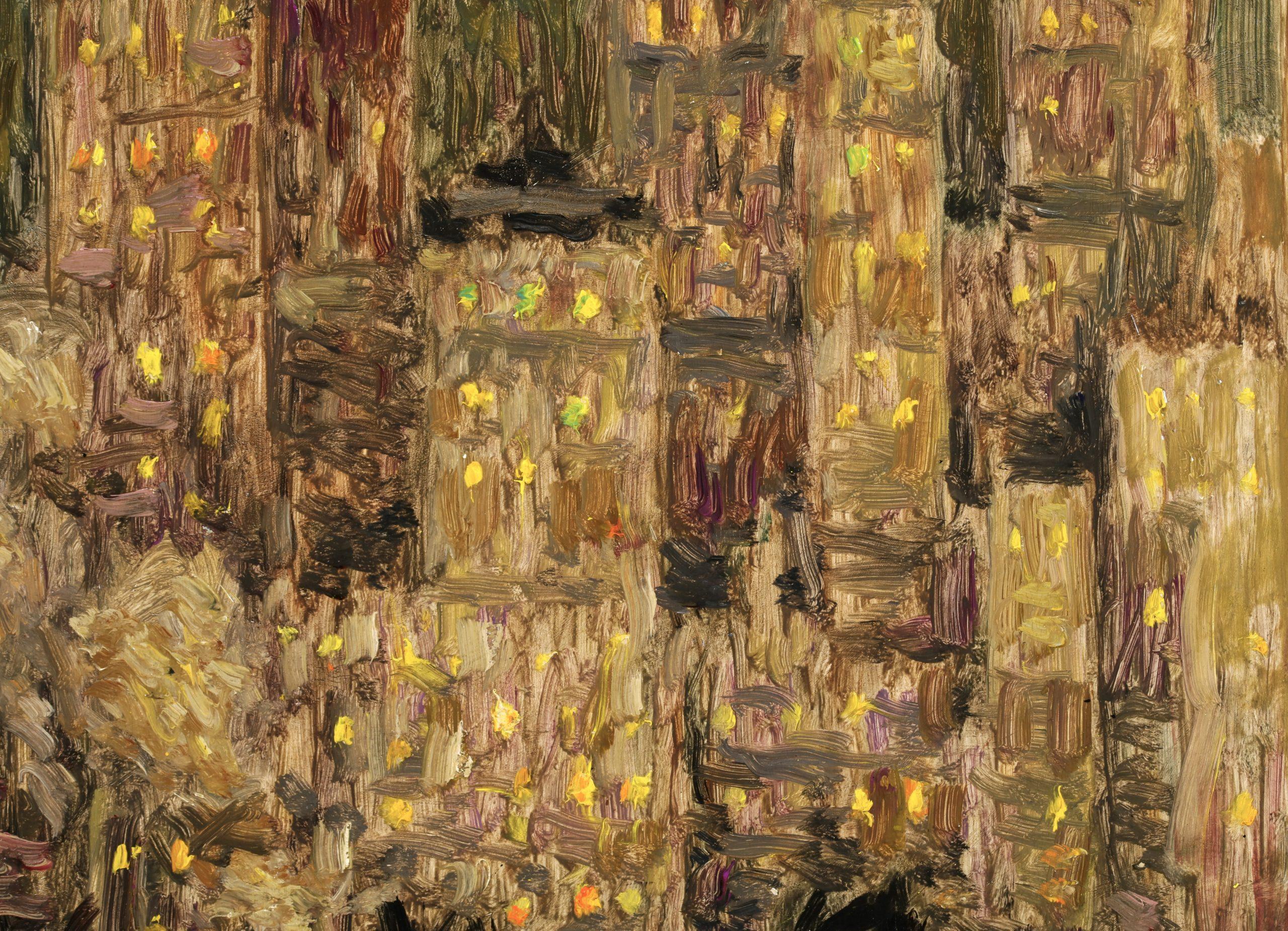 La llegada - Nueva York - Paisaje postimpresionista Óleo de Henri Le Sidaner en venta 7