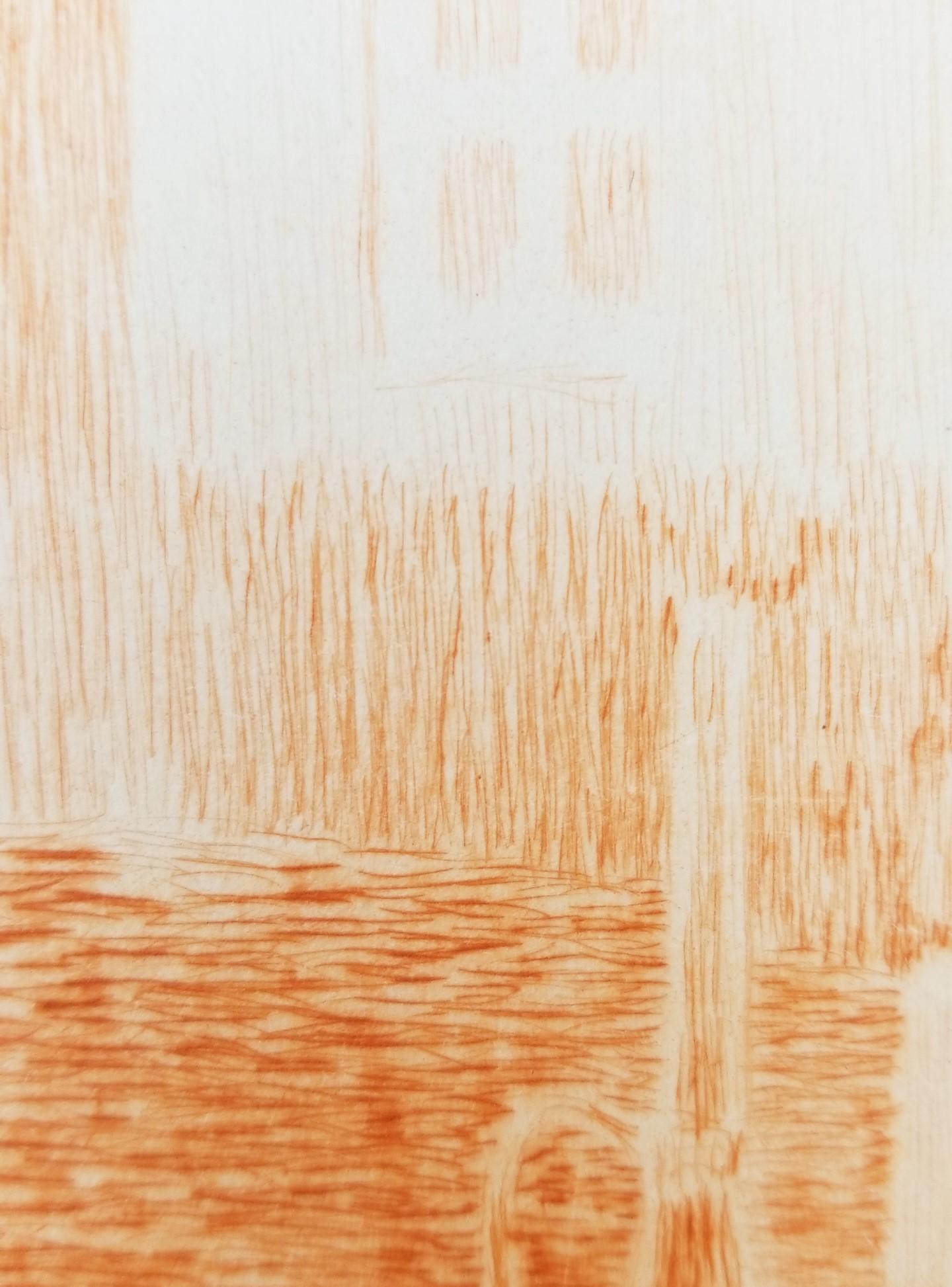 La Nappe Rose (The Pink Tablecloth) /// Impressionist Henri Le Sidaner Etching For Sale 13