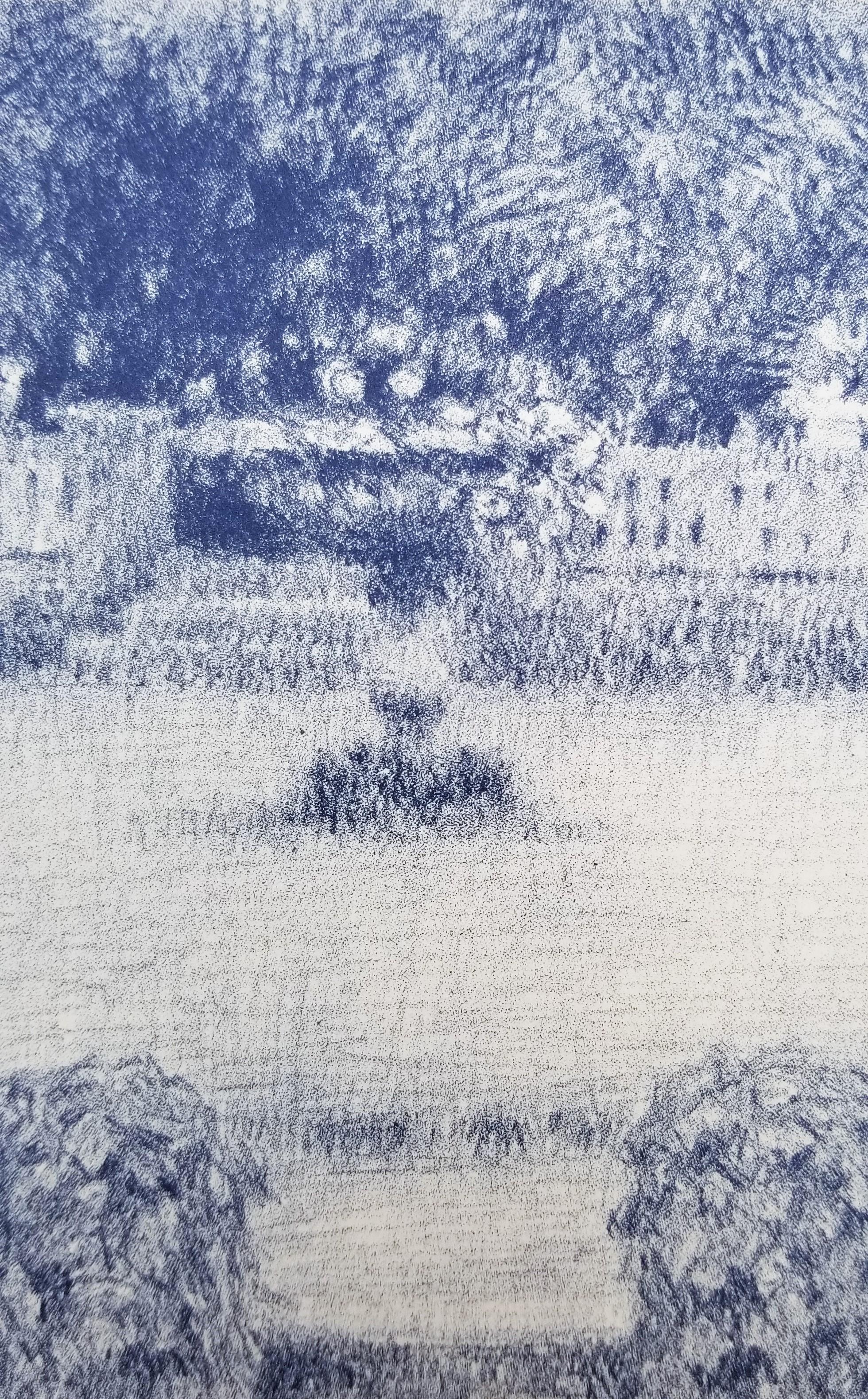 Le Perron (Die Veranda) /// Französische Impressionist Henri Le Sidaner Gartenlandschaft im Angebot 9