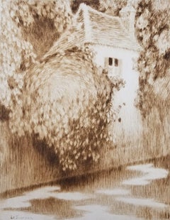 Pavillon dans les Arbres (Padiglione tra gli alberi) /// L'impressionista Henri Sidaner