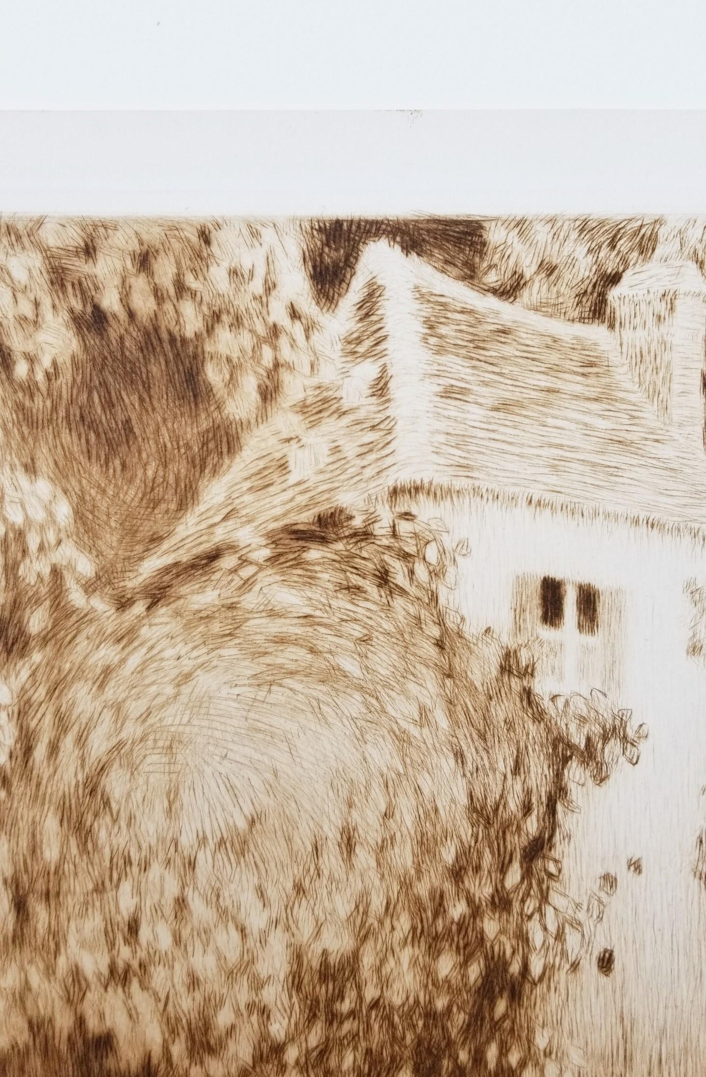 Pavillon dans les Arbres (Pavilion in the Trees) /// Impressionist Henri Sidaner im Angebot 5