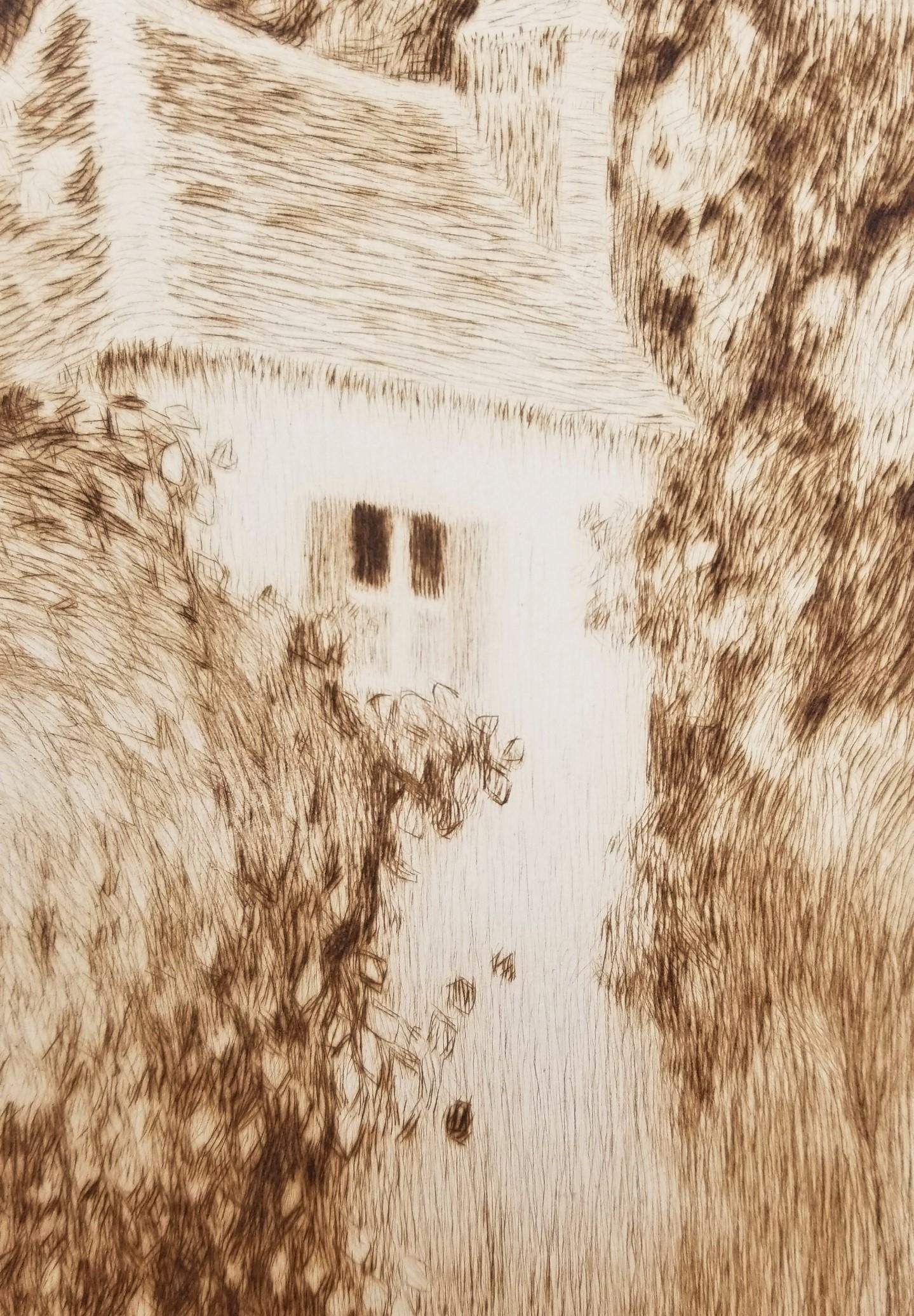 Pavillon dans les Arbres (Pavilion in the Trees) /// Impressionist Henri Sidaner im Angebot 7