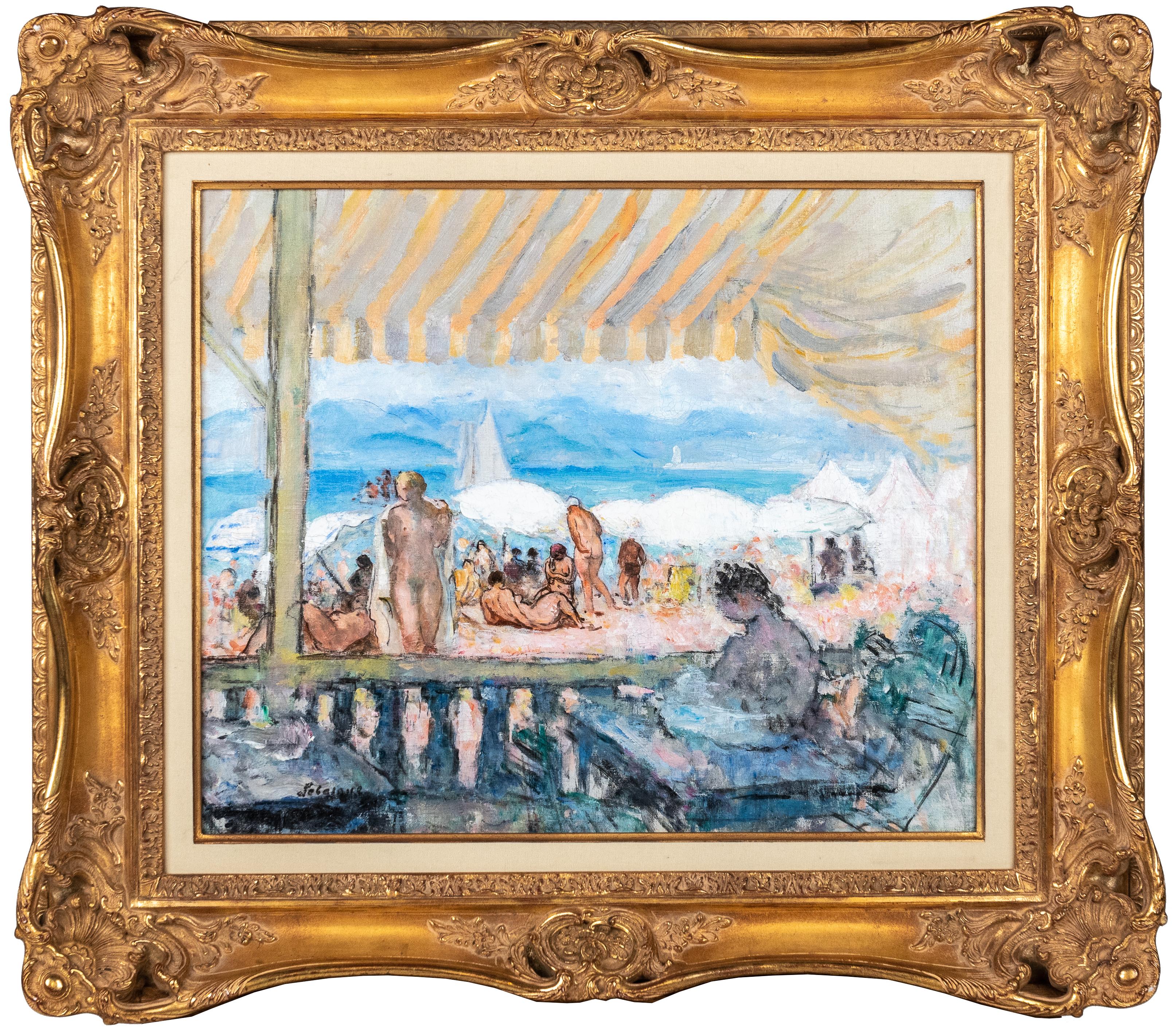 La plage de Cannes