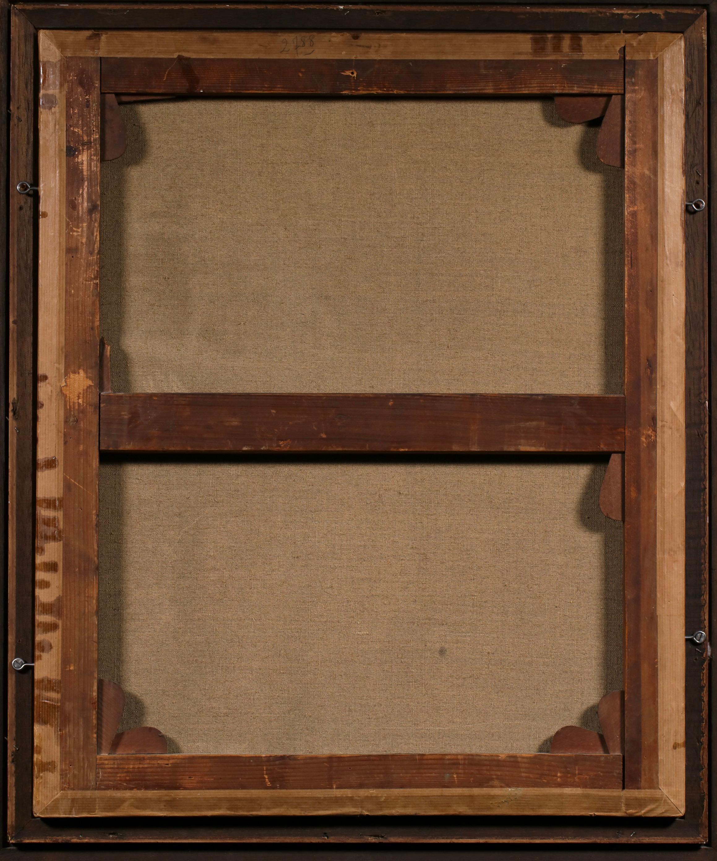 Petite fille - Post Impressionist Figurative Oil by Henri Lebasque For Sale 2