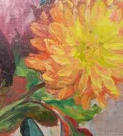 Vase de Chrysanthèmes